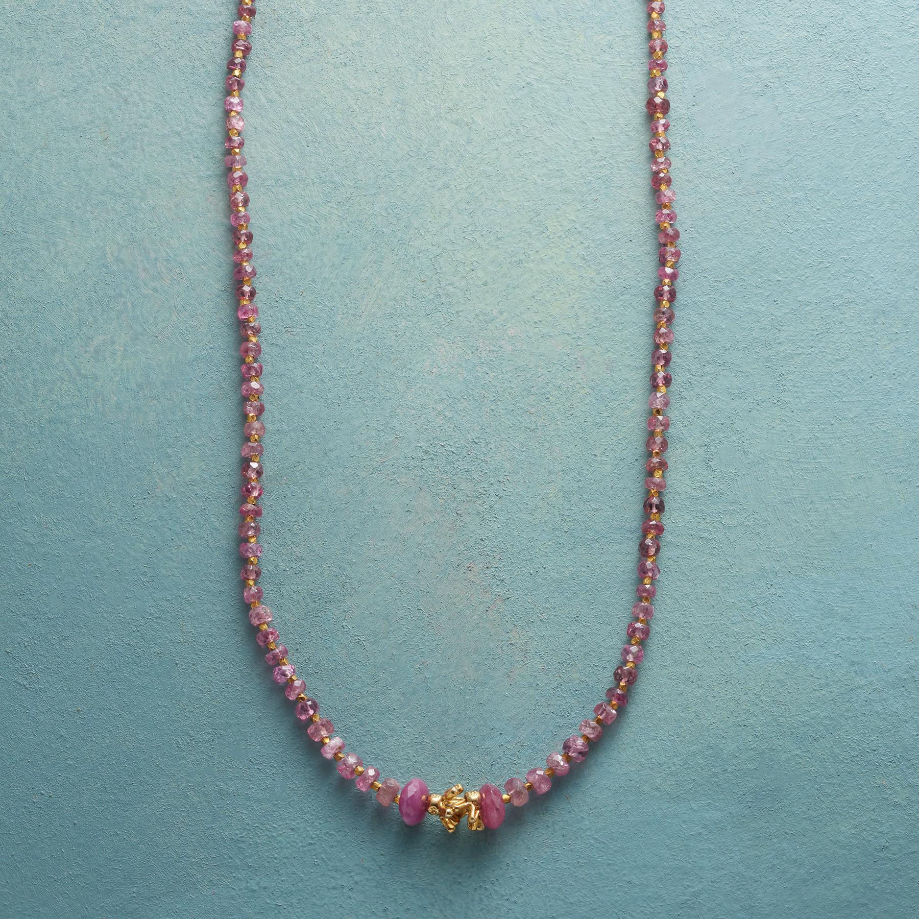 Ruby Gap Necklace