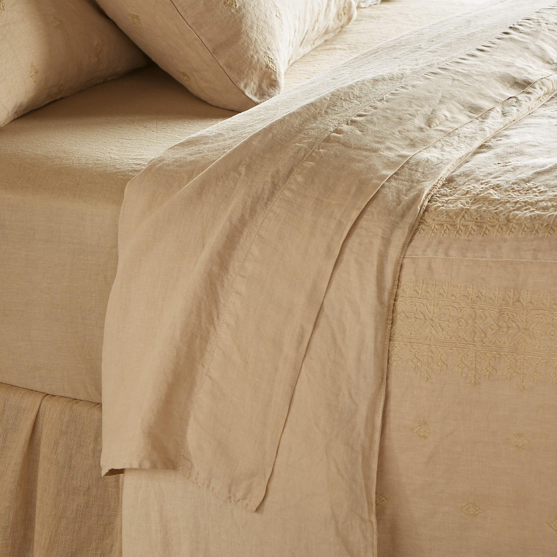 Gossamer Linen Flat Sheet
