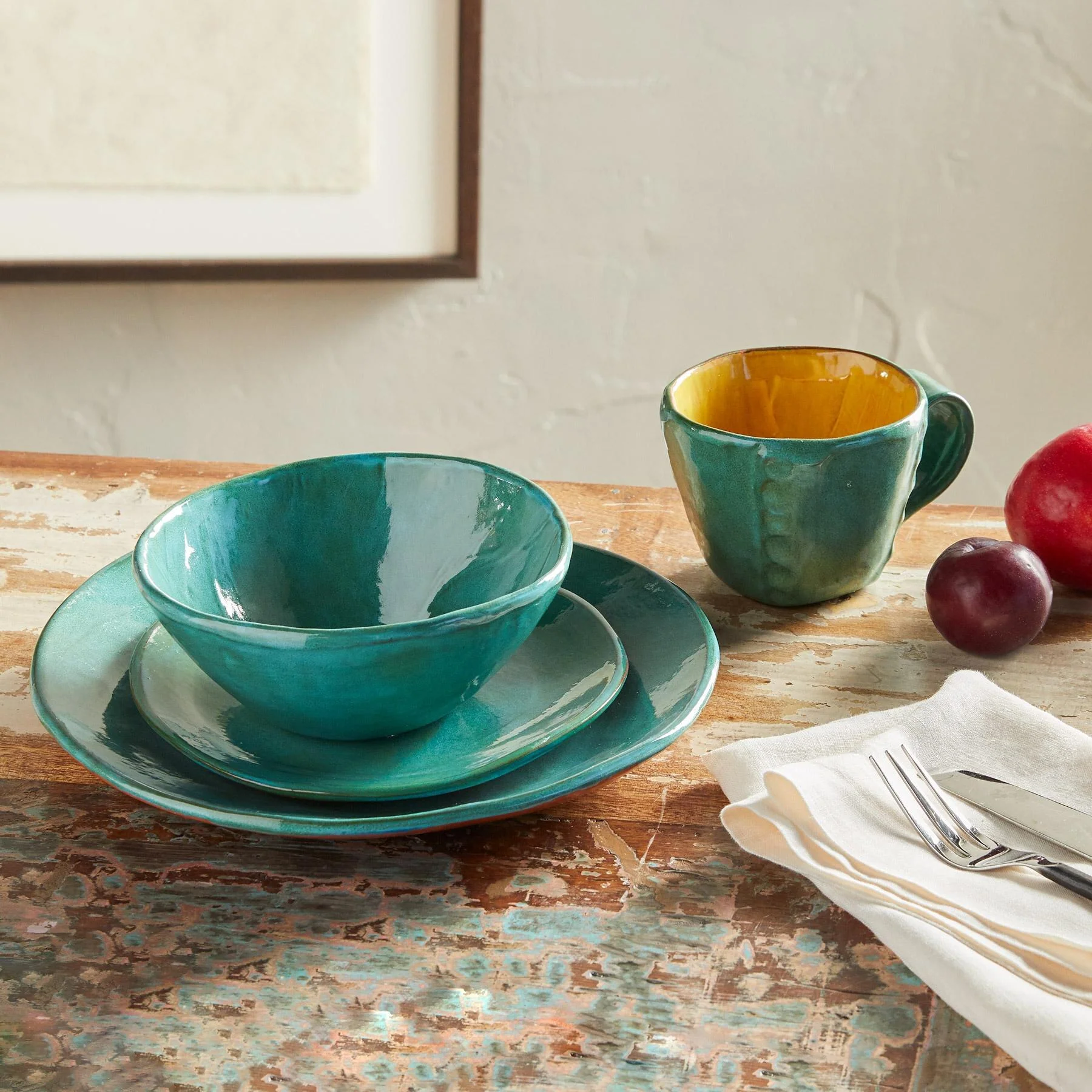 Mix It Up Dinnerware, 4-piece Place Setting