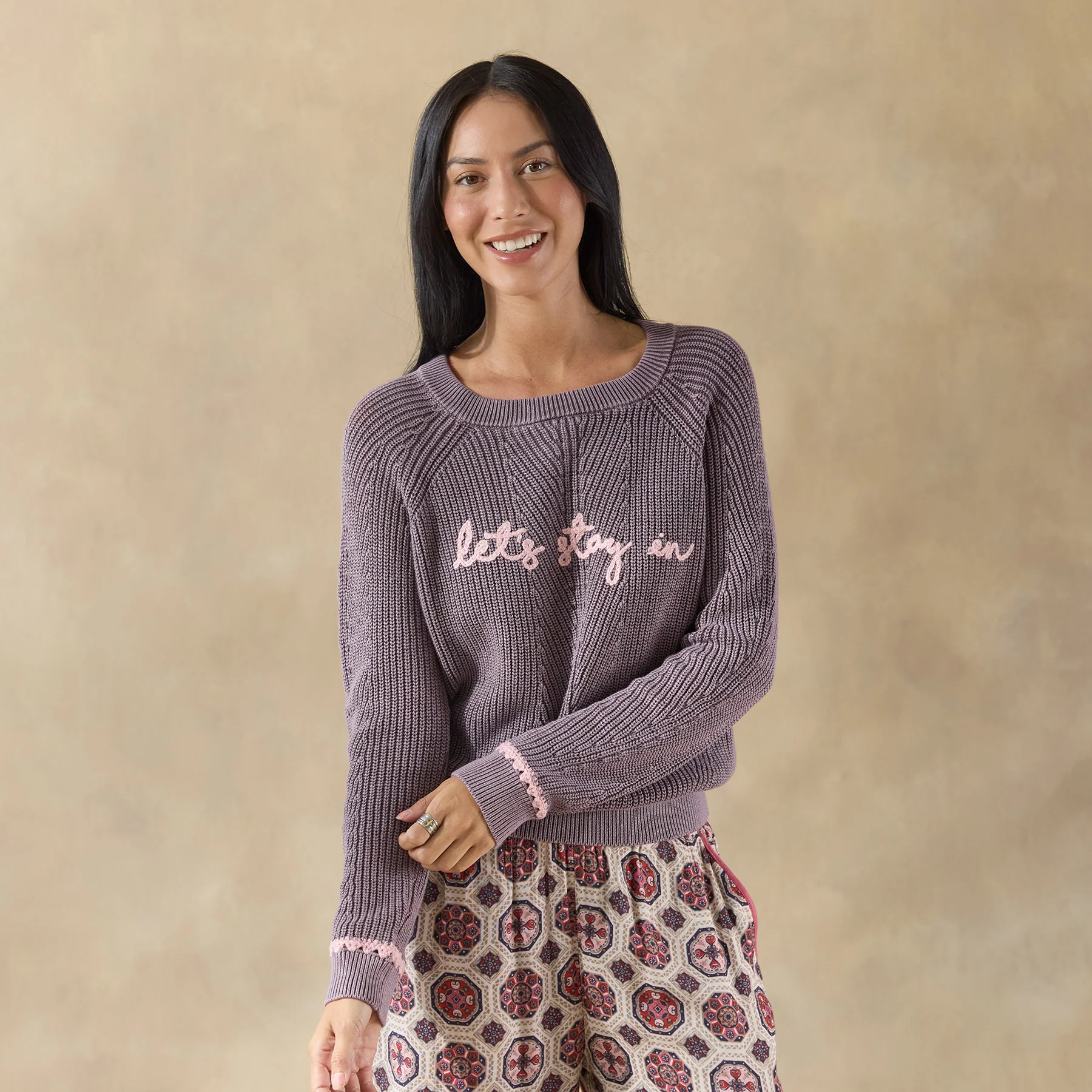 Let's Stay In Sweater, Petite