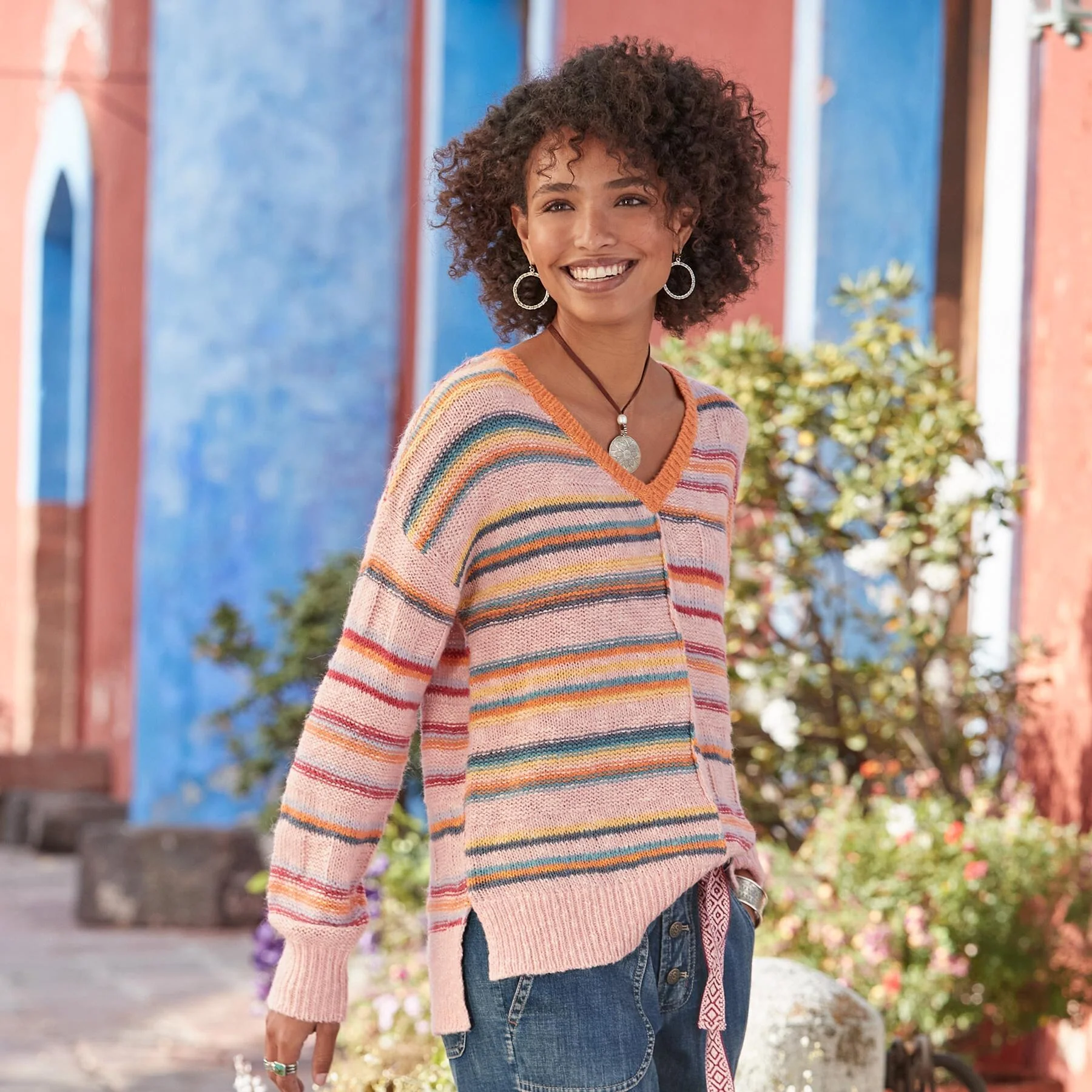 Symphony Stripes Sweater