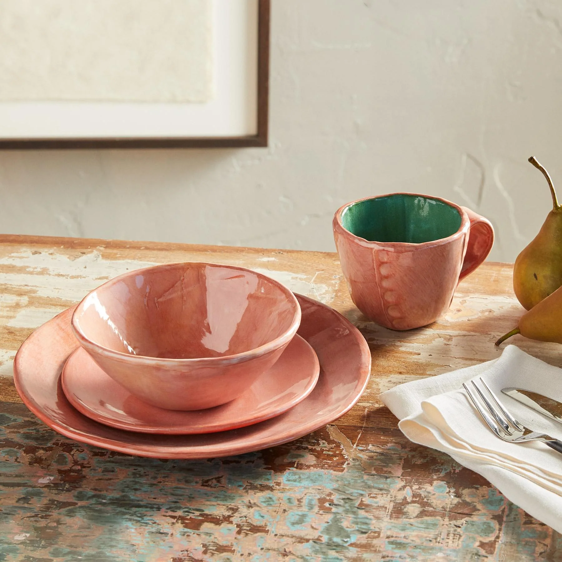 Mix It Up Dinnerware, 4-piece Place Setting
