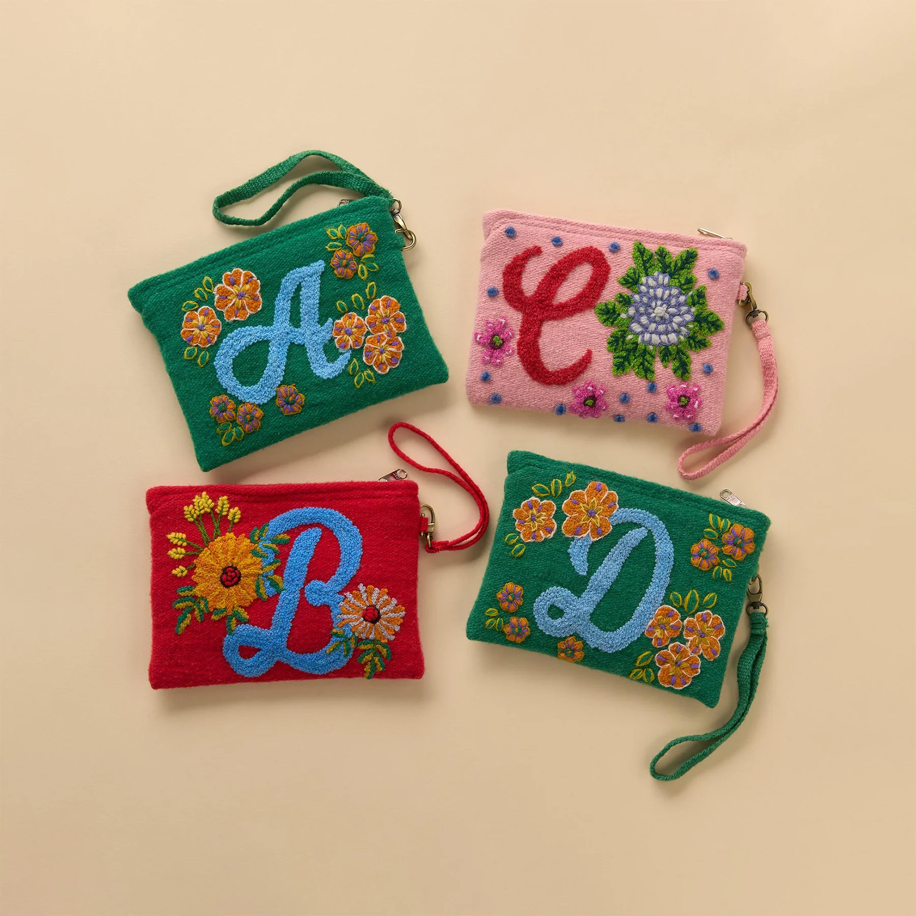 Cursive Letter Pouch
