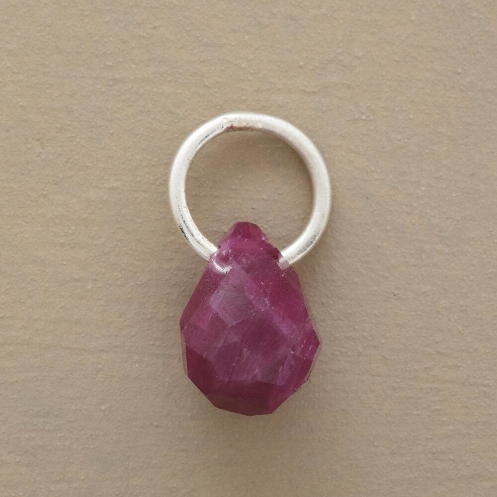 Teardrop Birthstone Charms