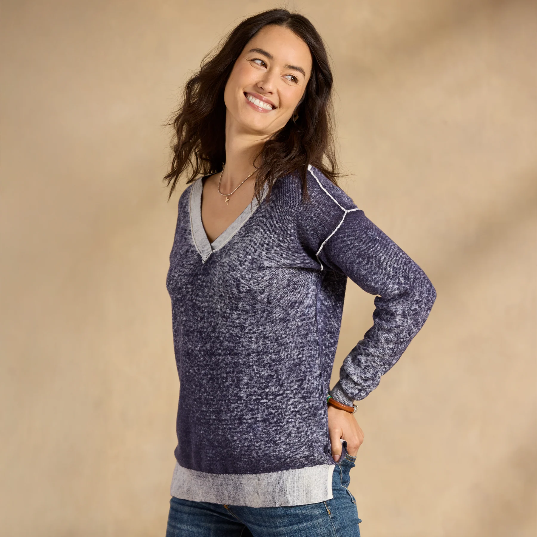 Samantha V-Neck Sweater