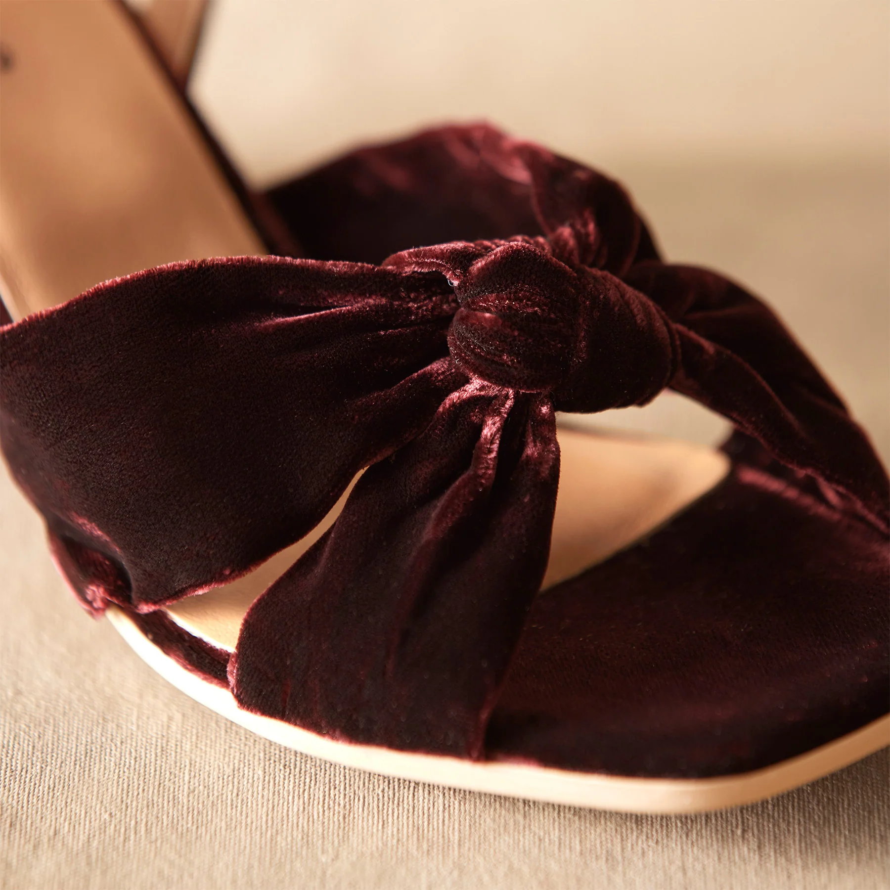 Natasha Velvet Heels