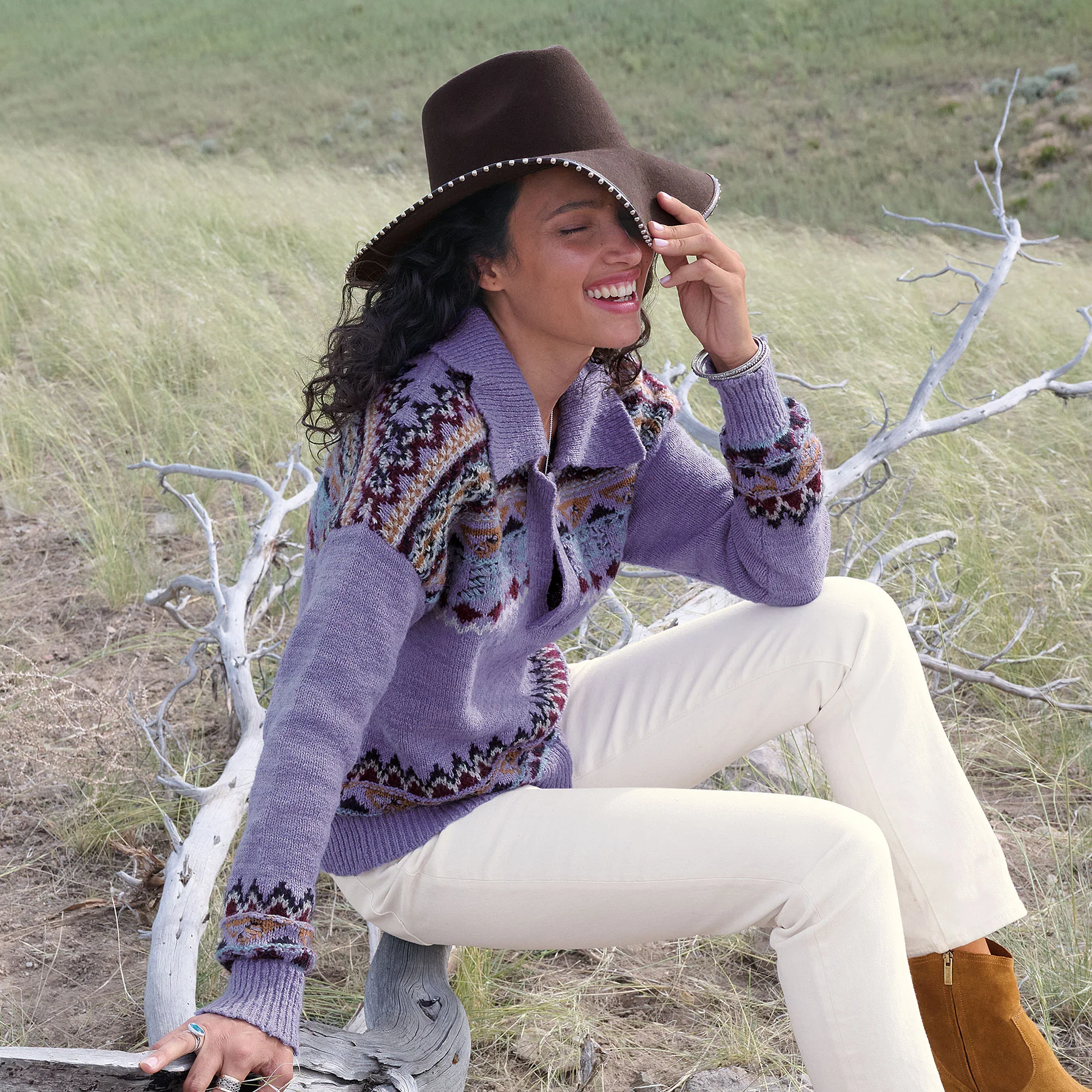 Calder Fair Isle Sweater