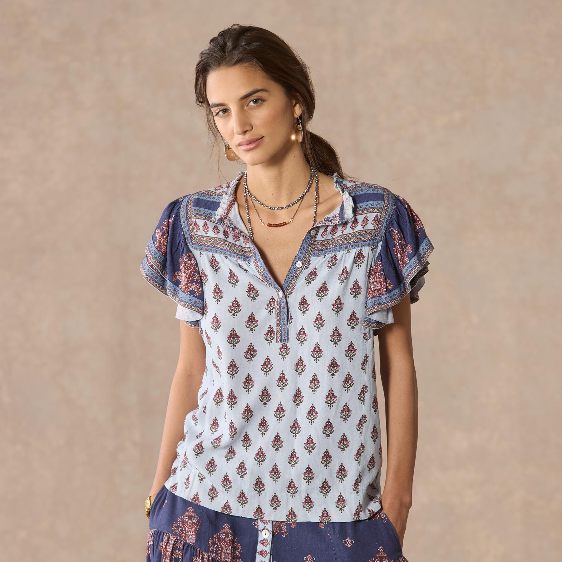 Folklore Ruffle Shirt