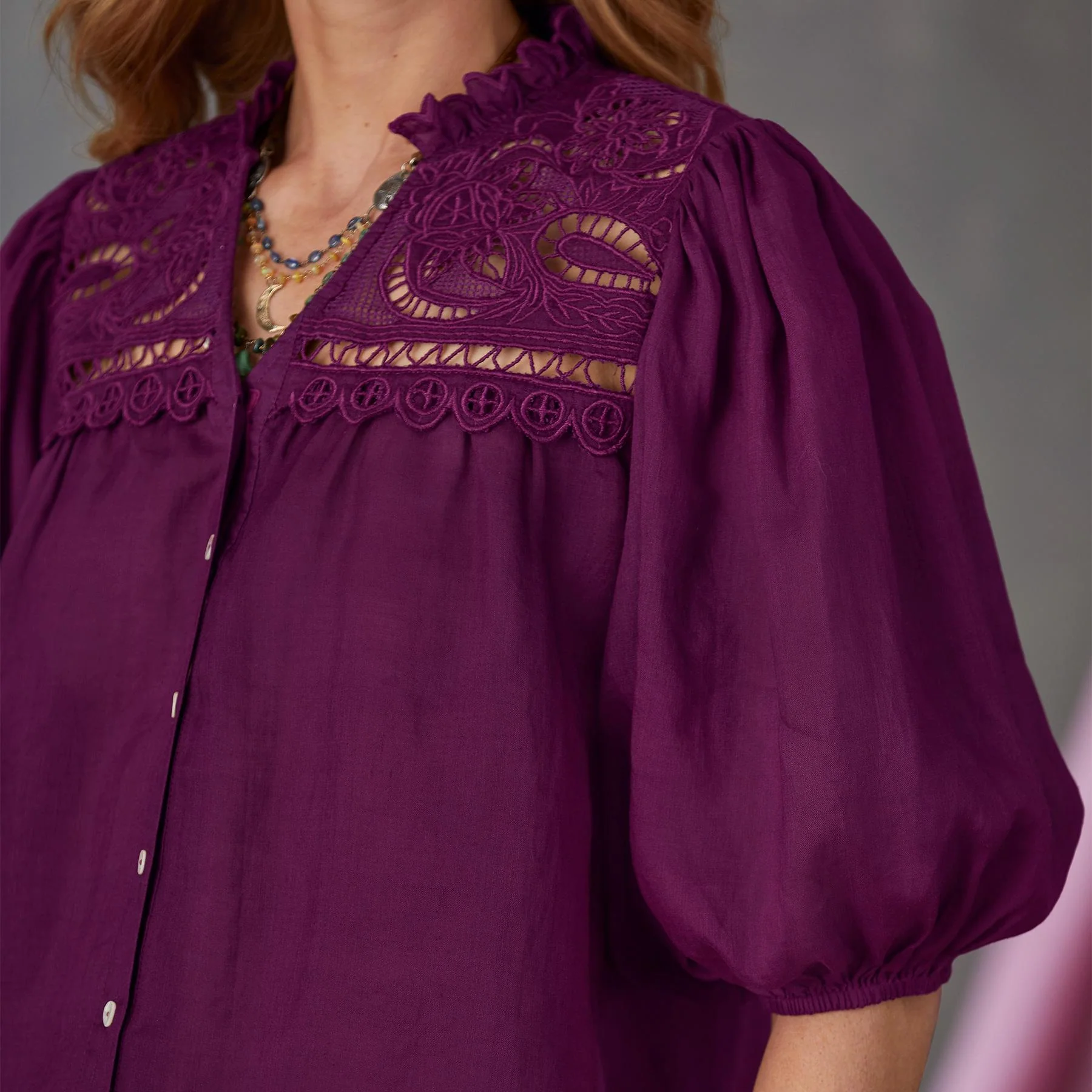 Dianna Lace Top, Petite