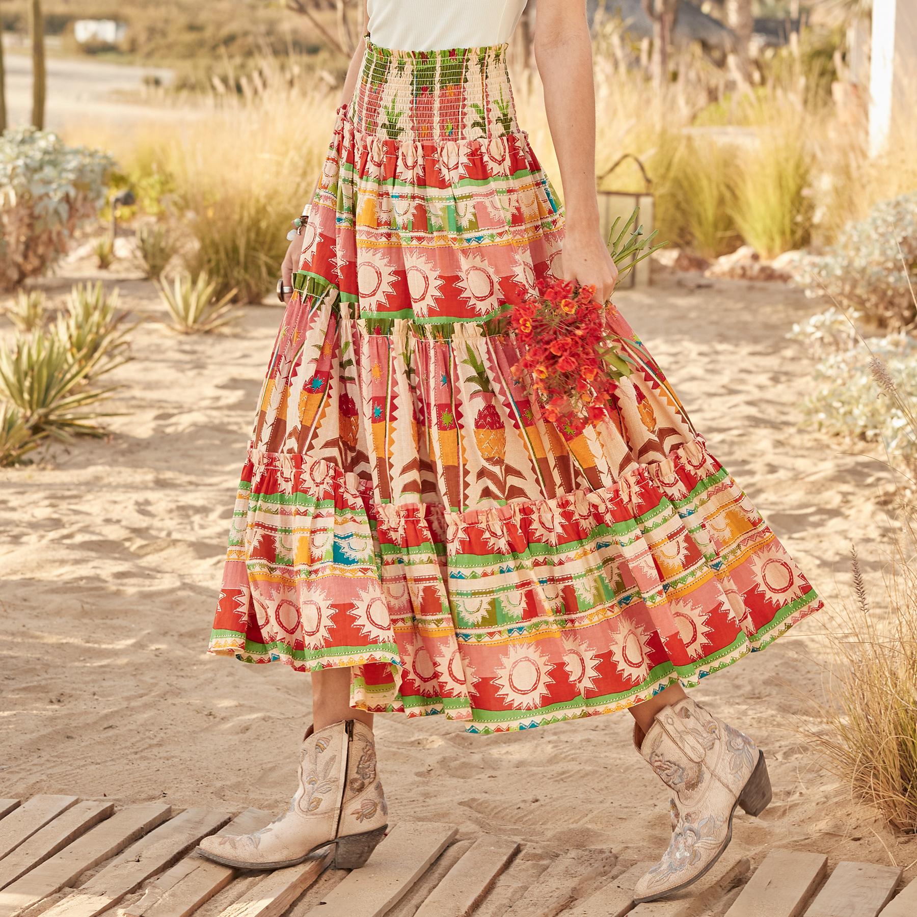 Pineapple Pier Skirt