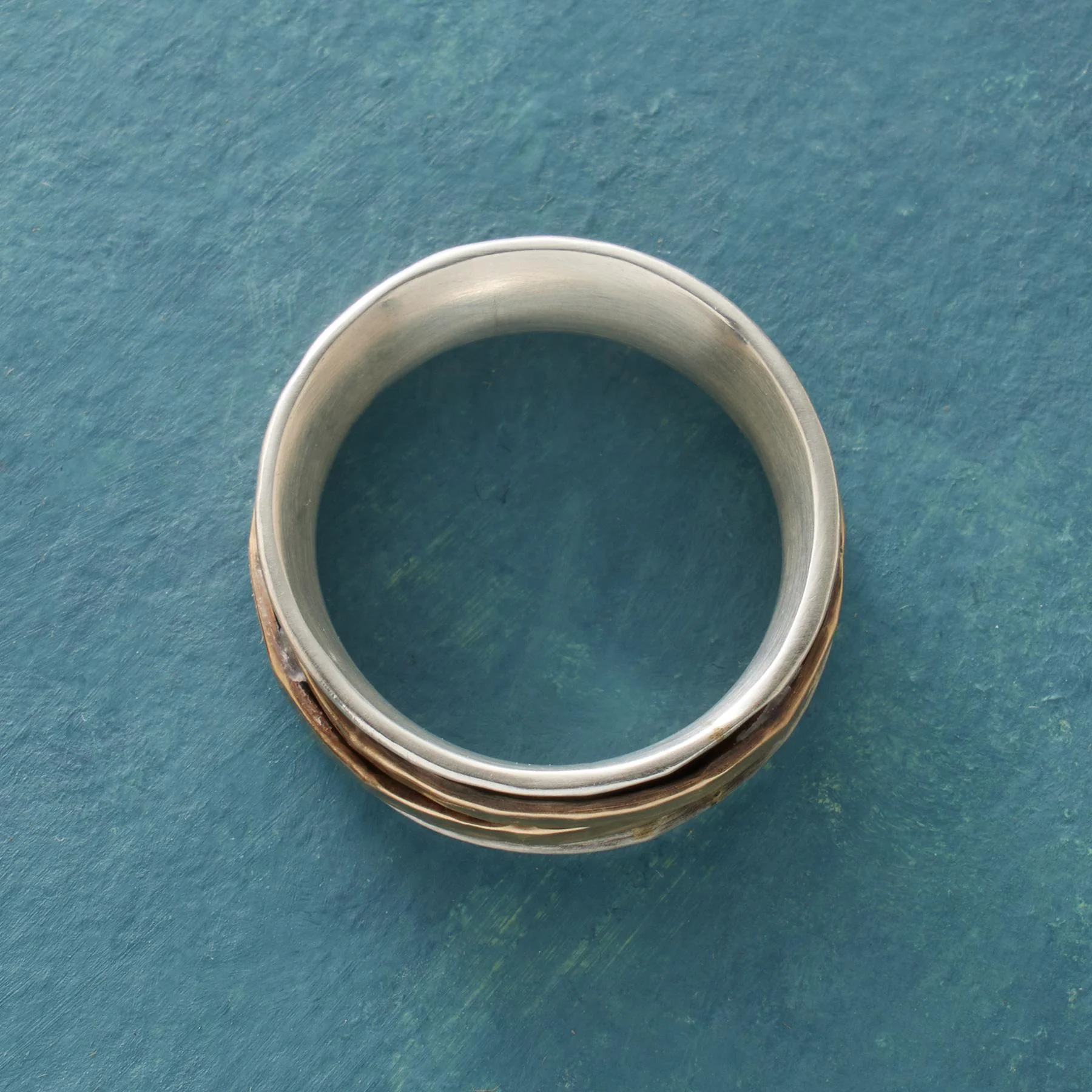 Two To One Spinner Ring