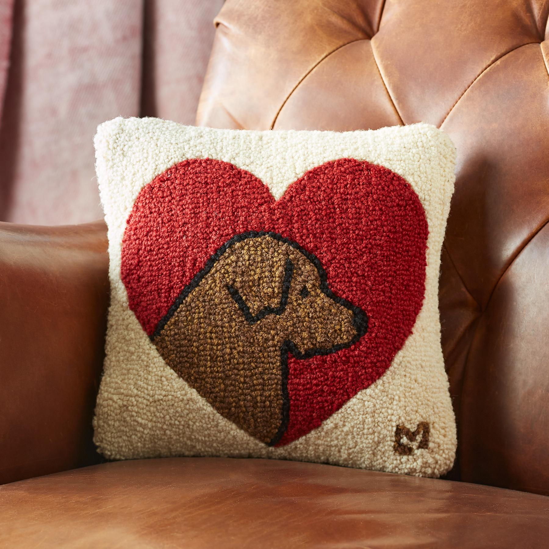 My Heart Is Full Lab Pillow