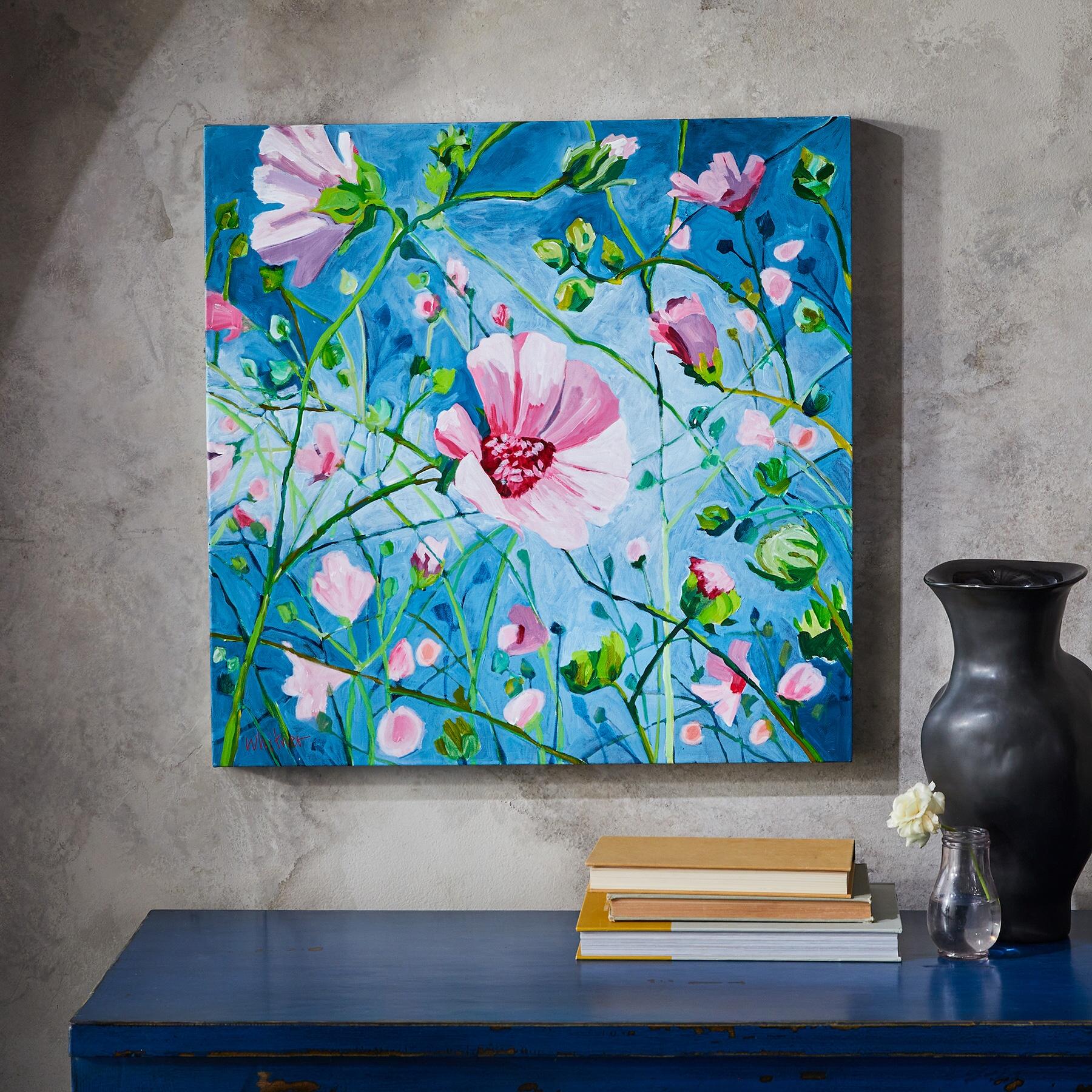 Althaea Cannabina Painting