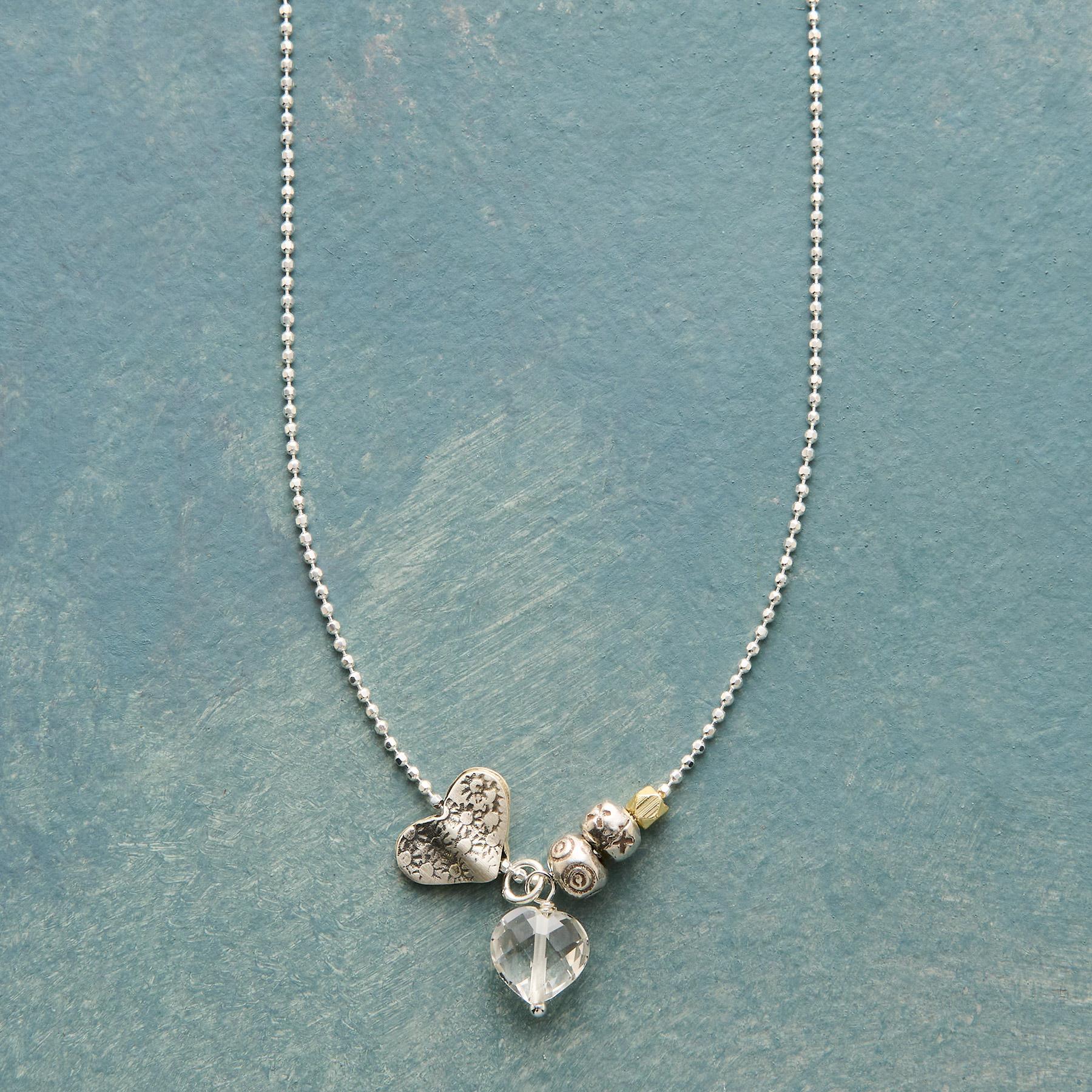 Heart Birthstone Necklace