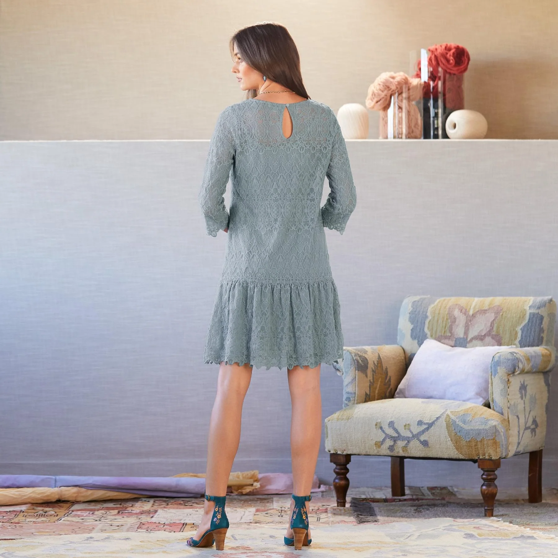 Windflower Whisper Dress