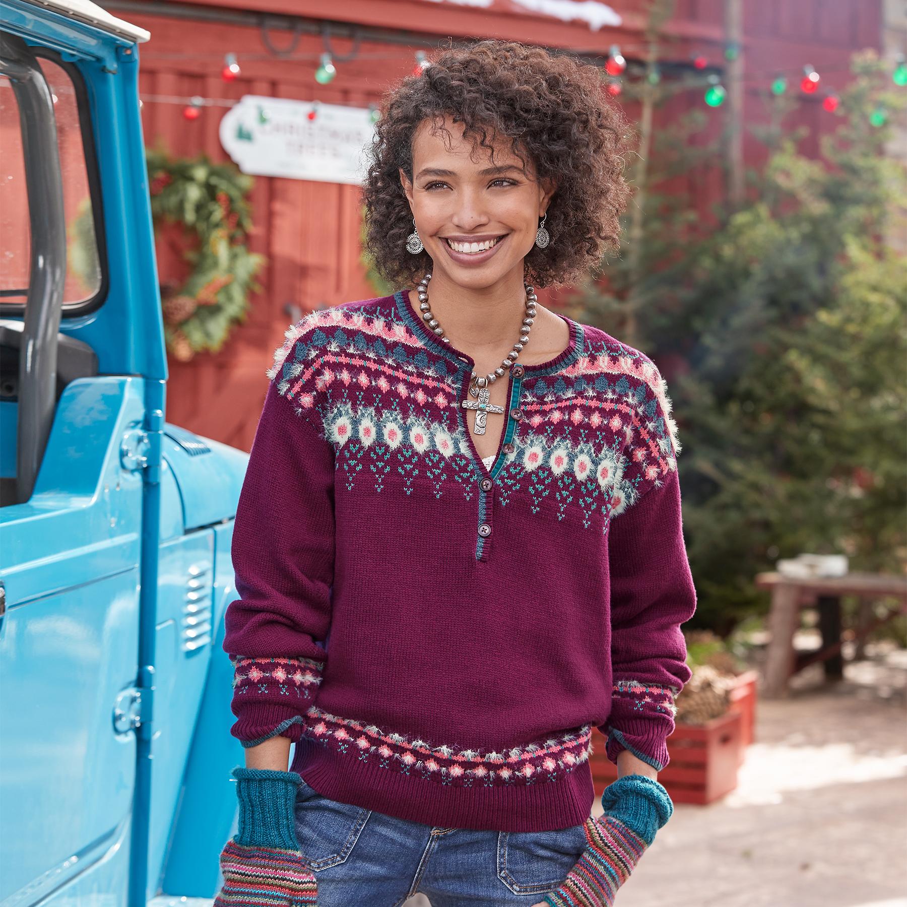 Innis Fairisle Henley