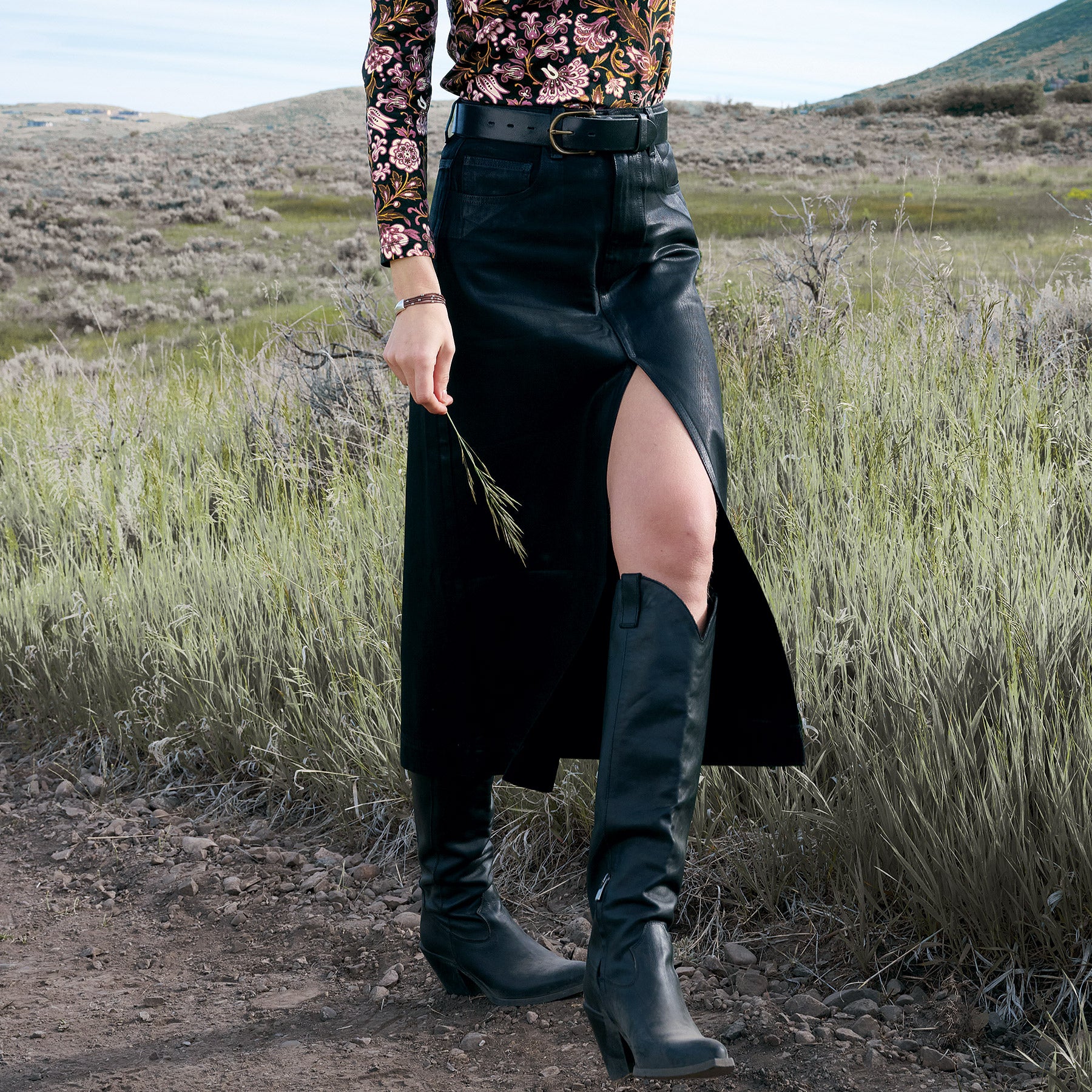 Stetten Denim Skirt, Petite