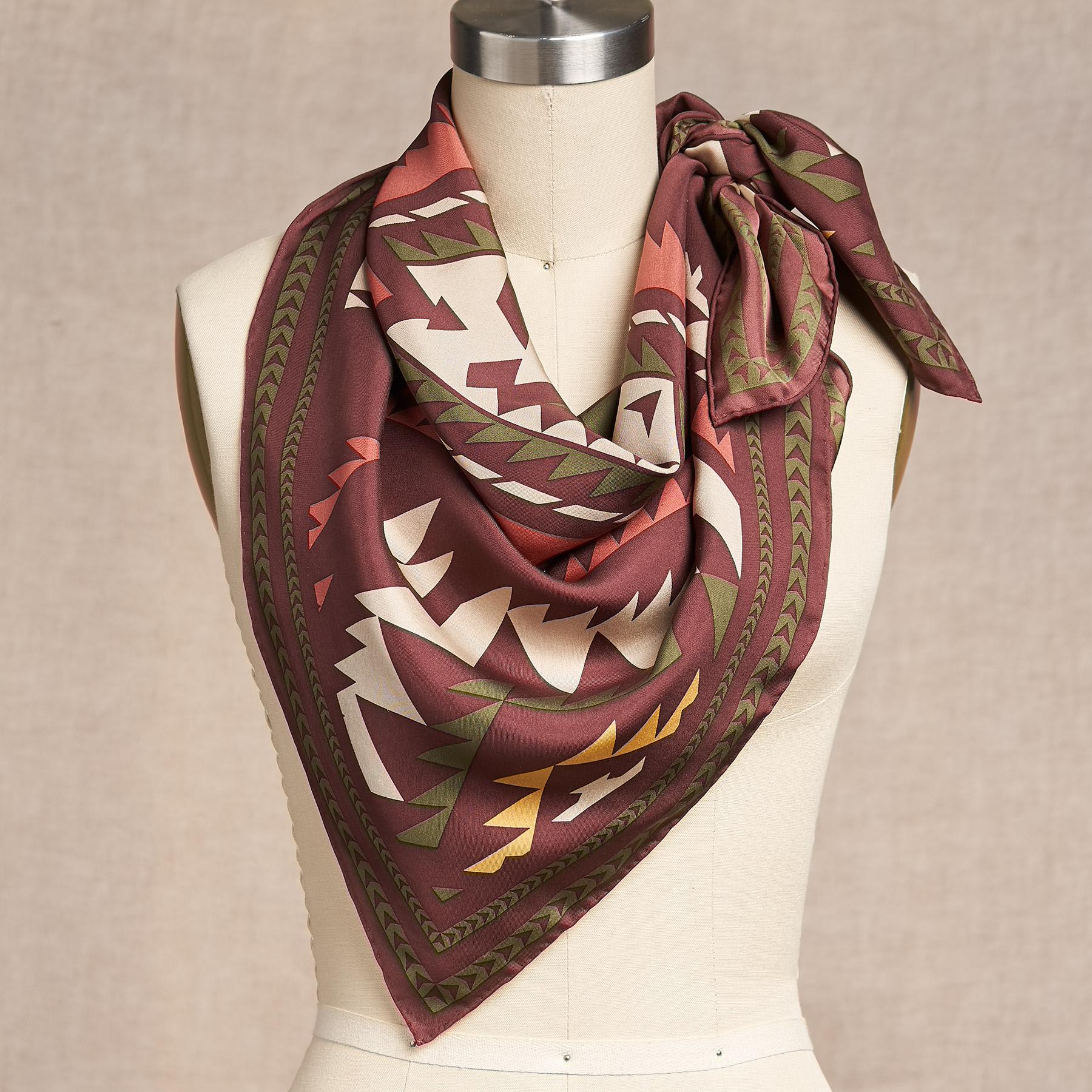 Bridge Creek Silk Scarf