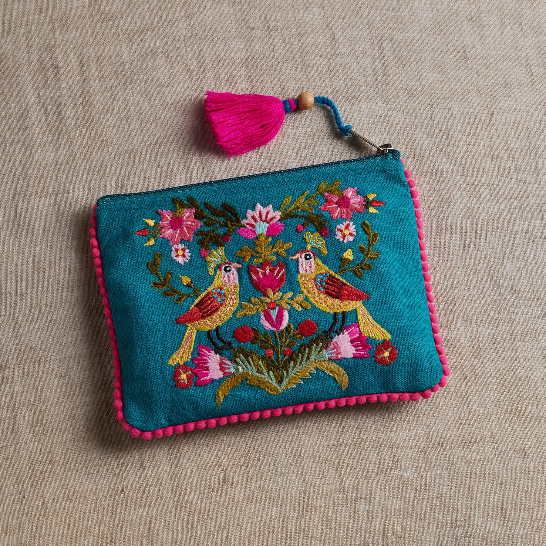 Birds In Paradise Pouch