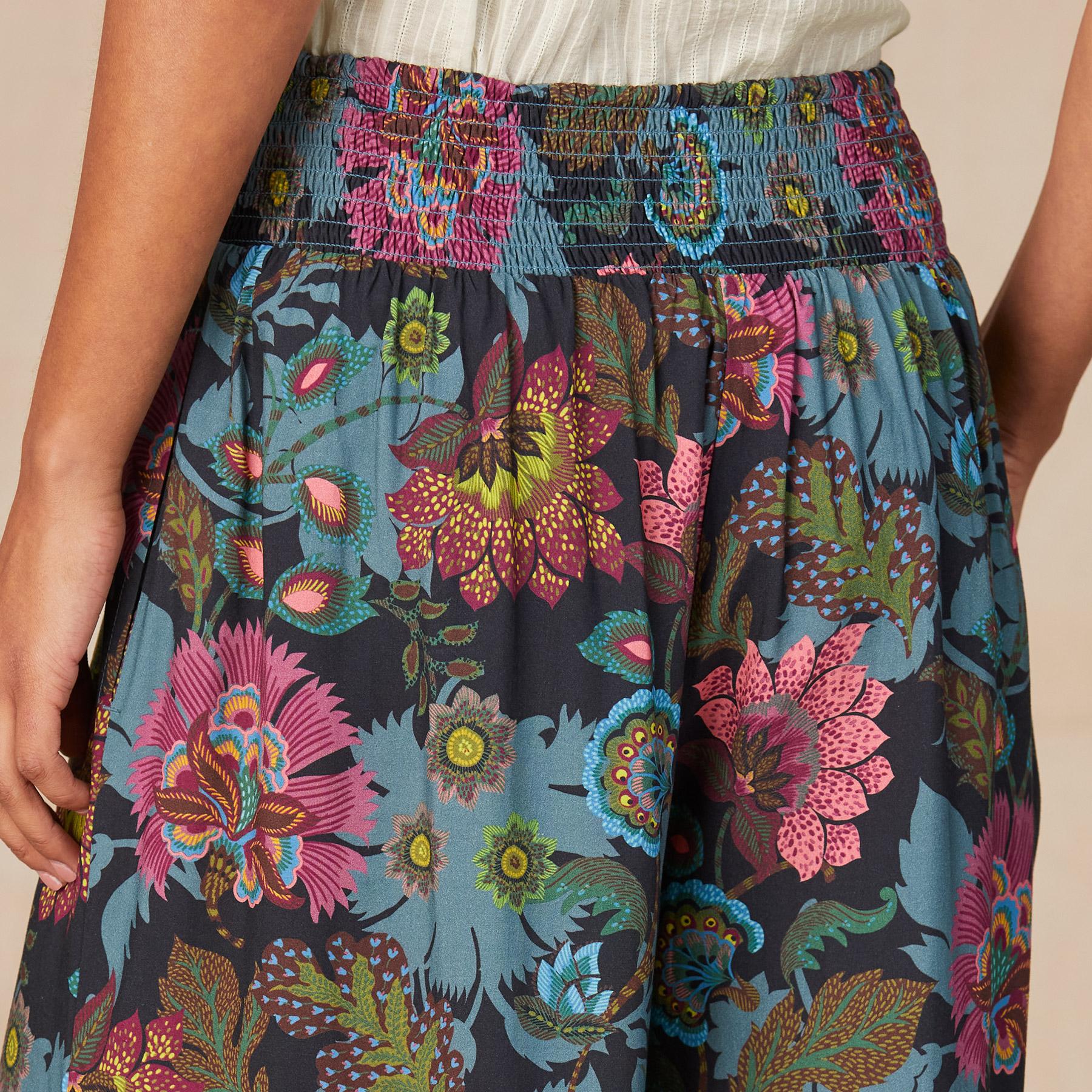 Edo Floral Pants, Petite