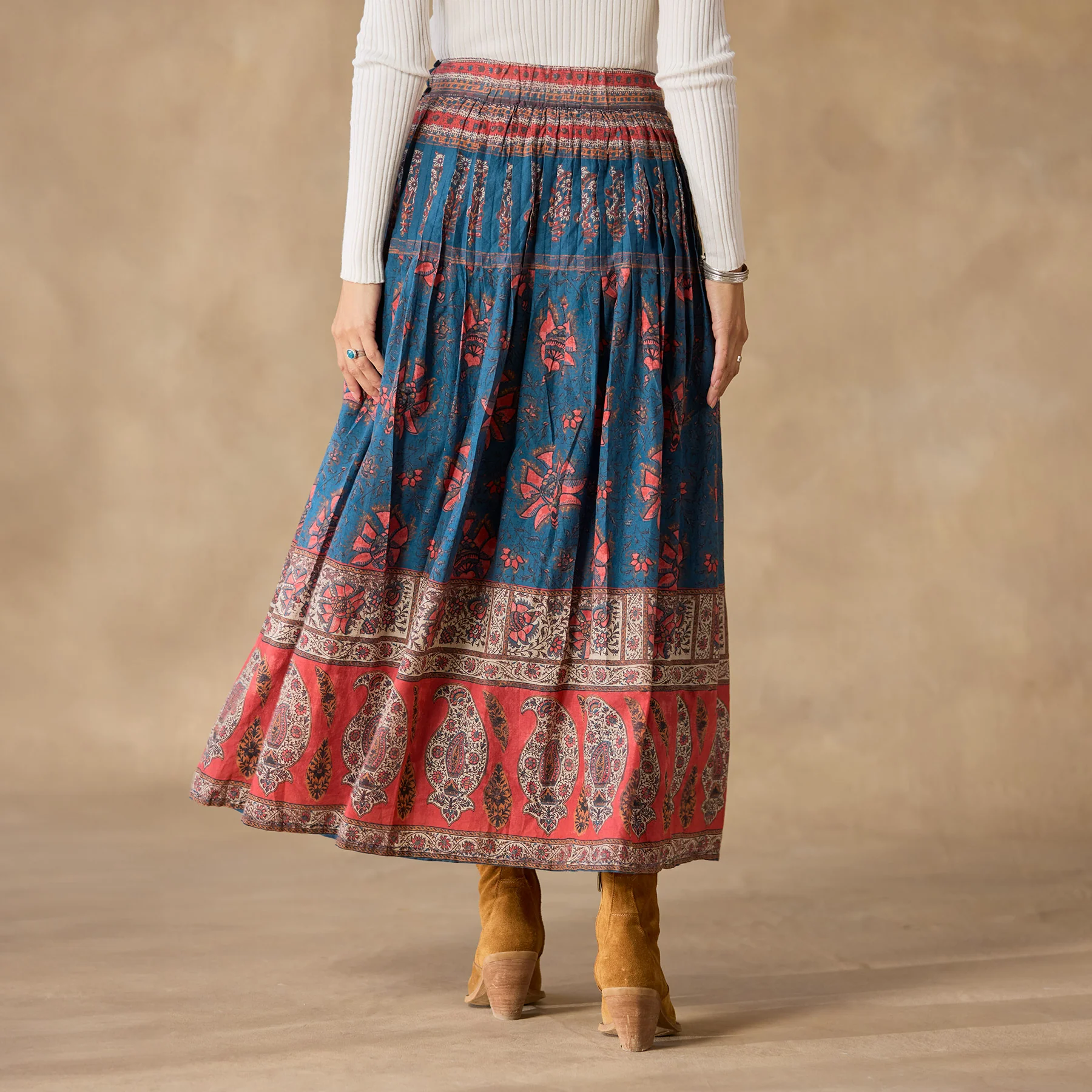 Flower Crowns Skirt, Petite
