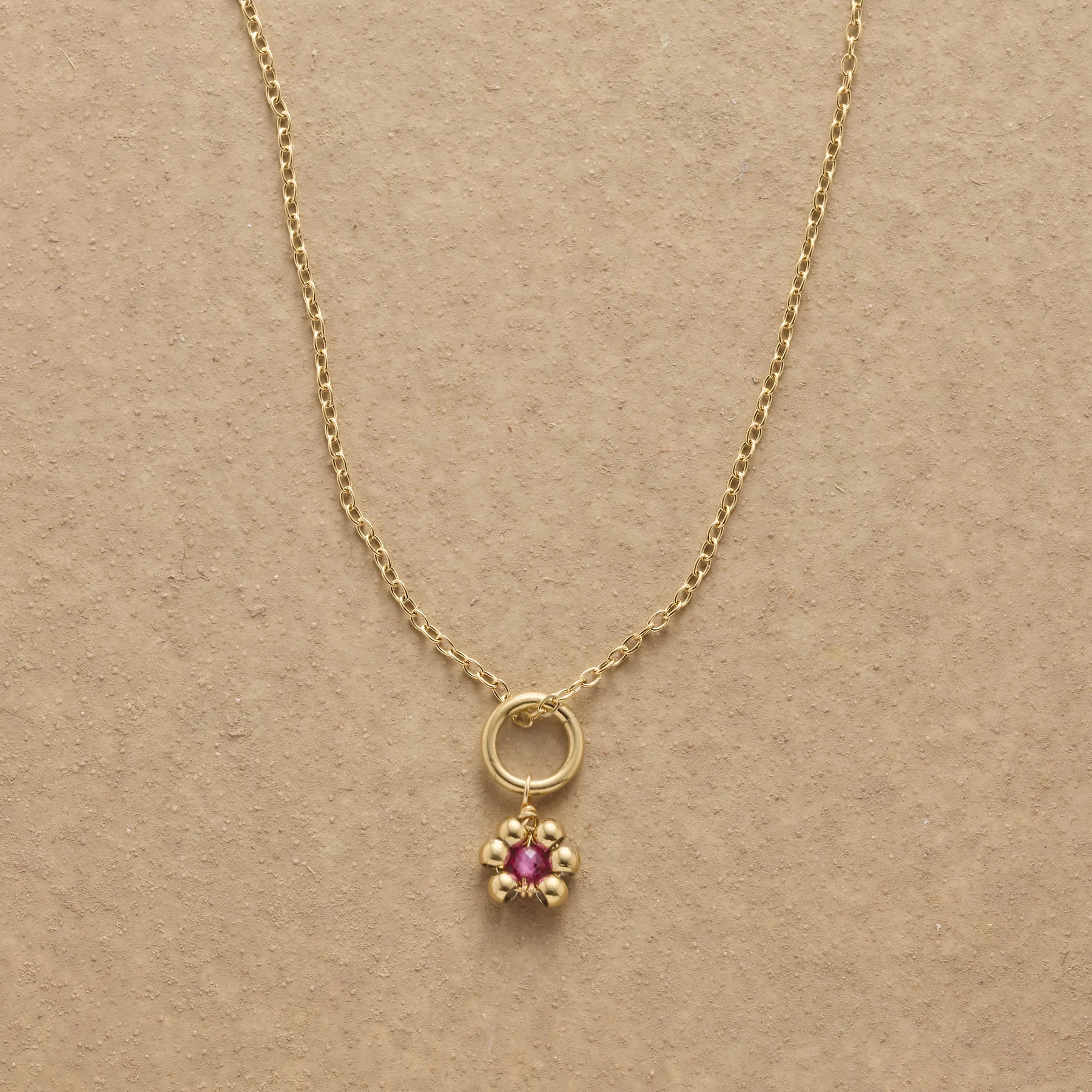 Oleaster Birthstone Charm