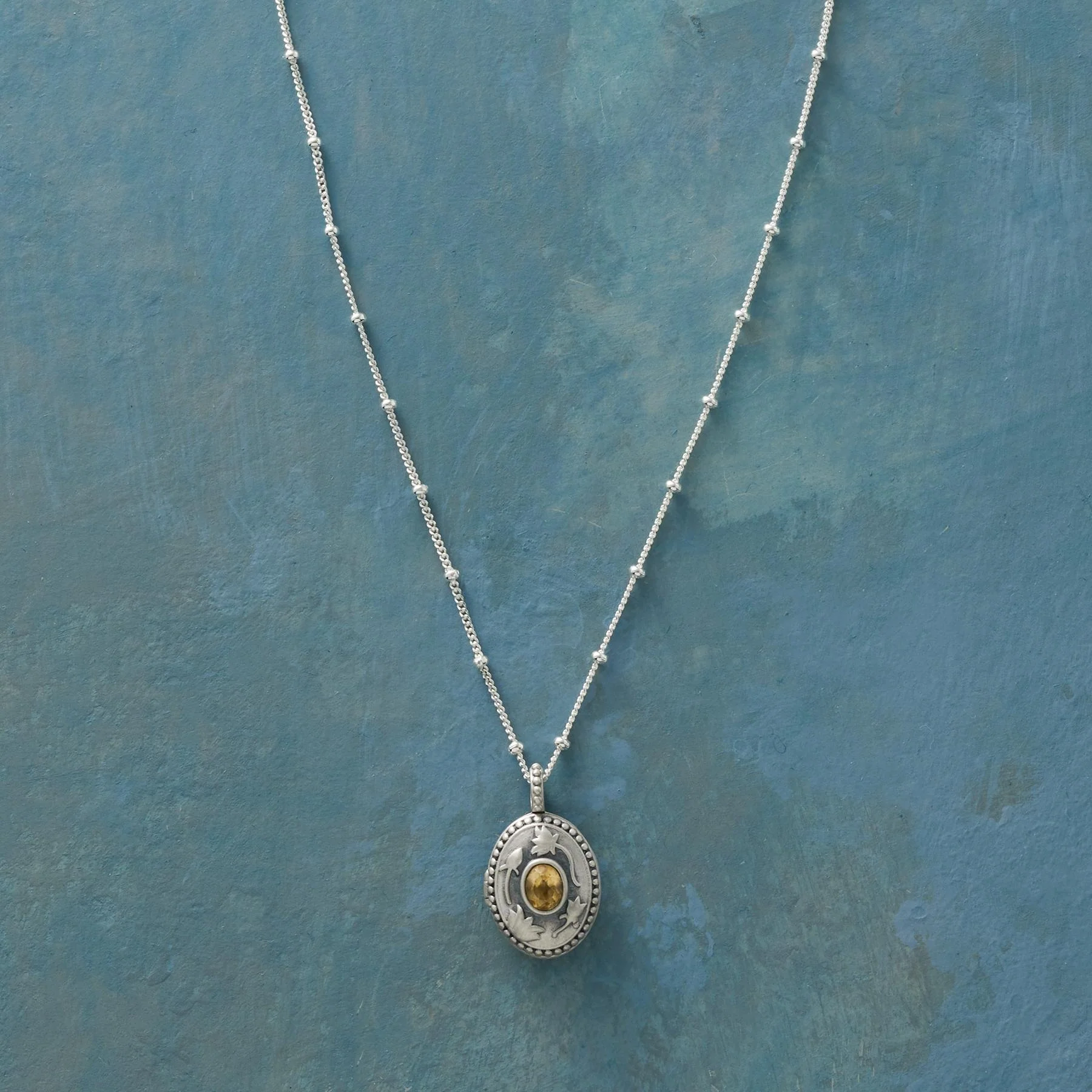 Sterling Silver Birthstone Locket