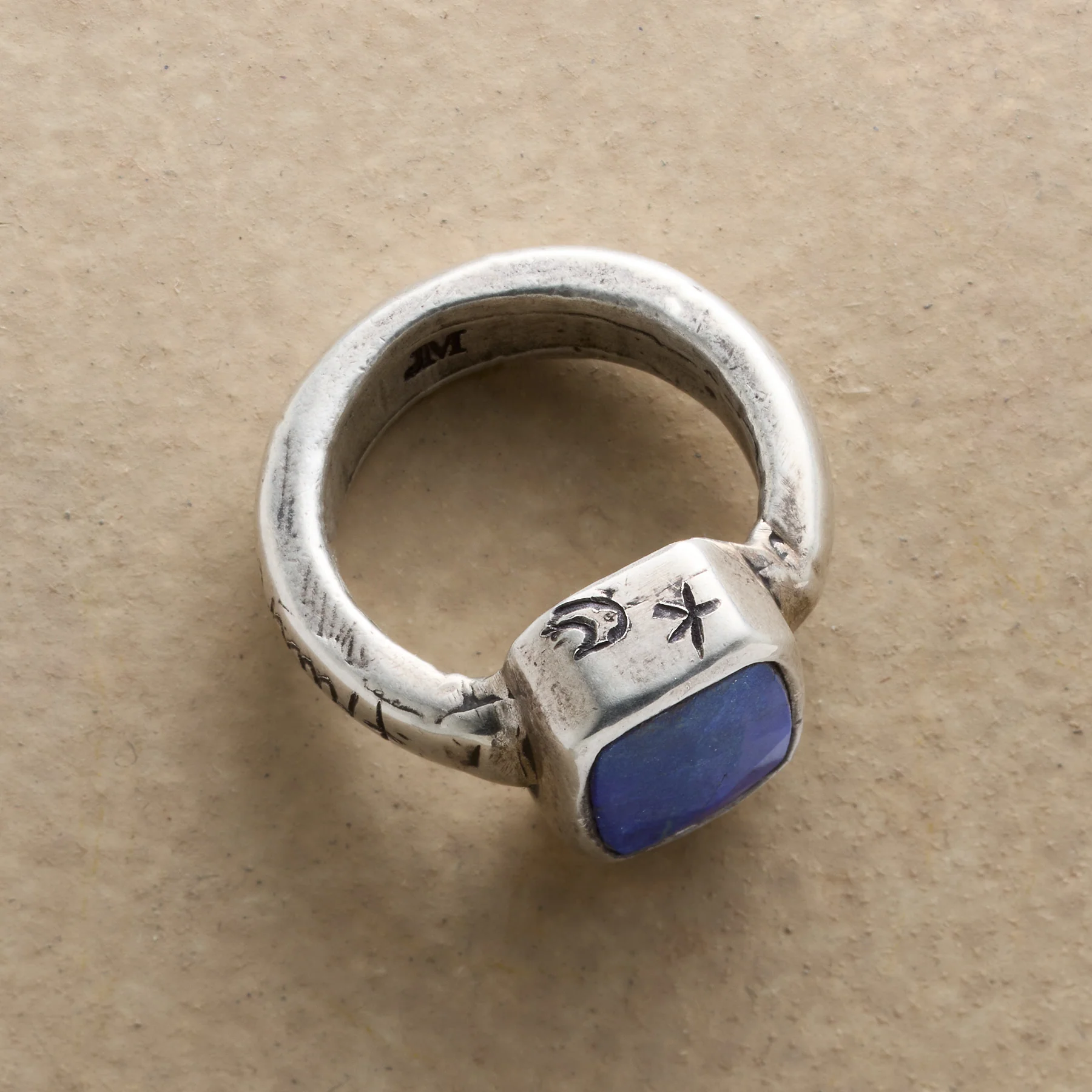 Midnight Square Ring