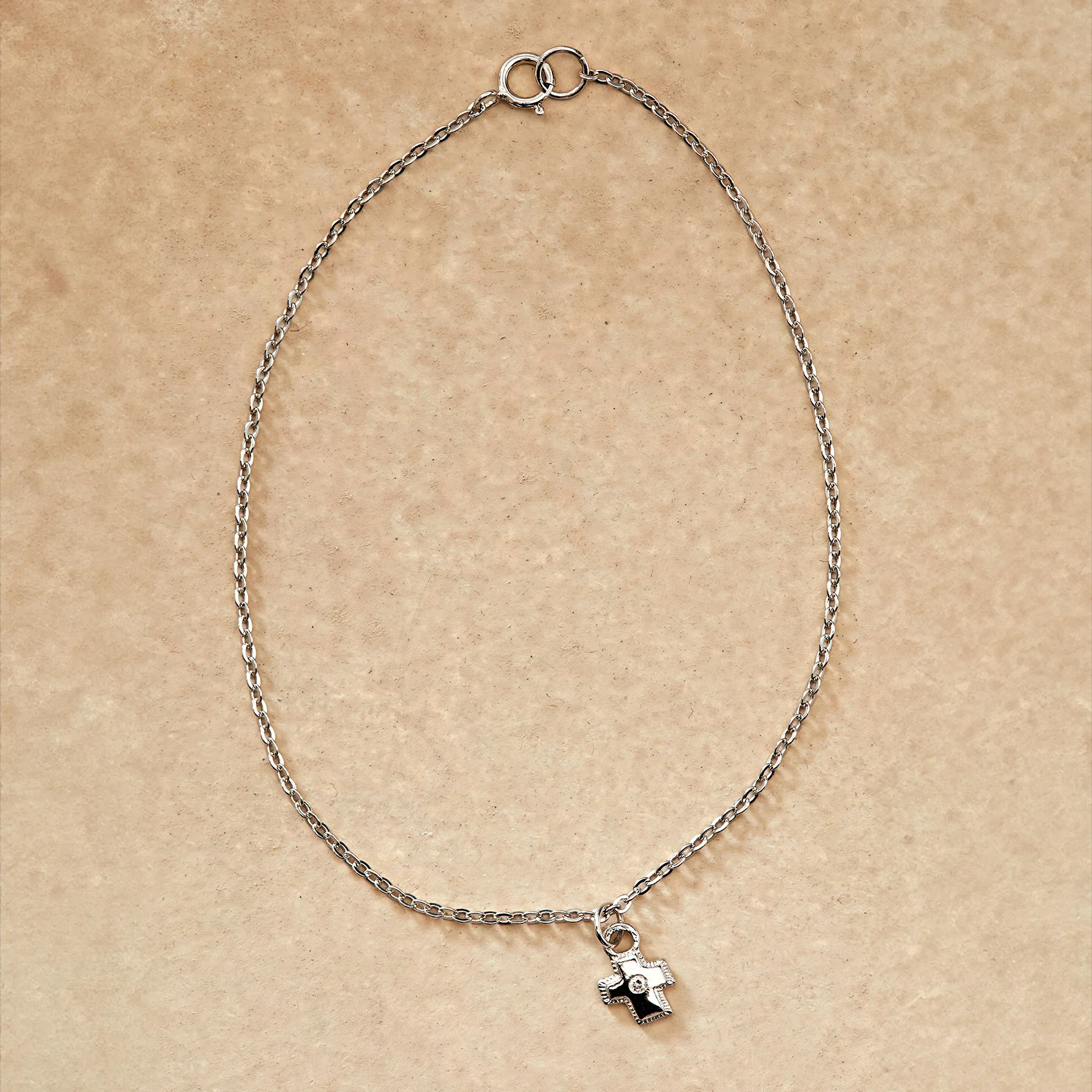 Silver Bright Faith Bracelet
