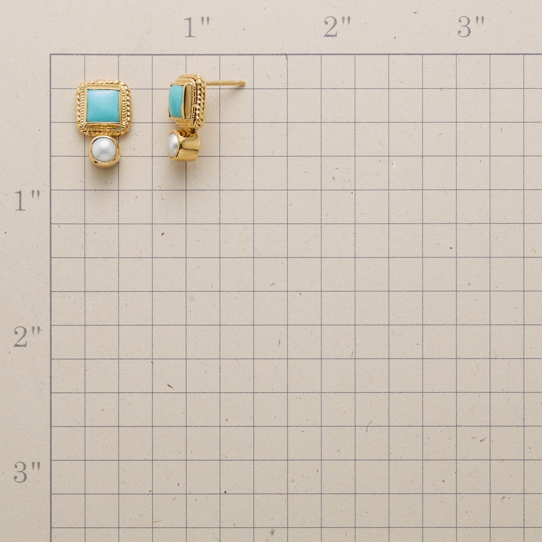 Tibetan Turquoise Earrings