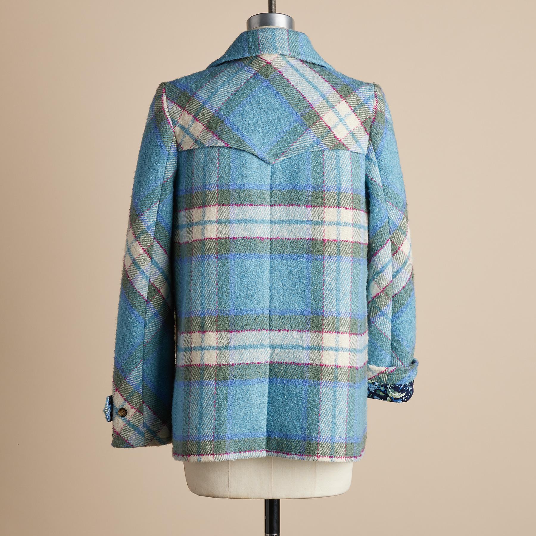 Basilica Plaid Coat