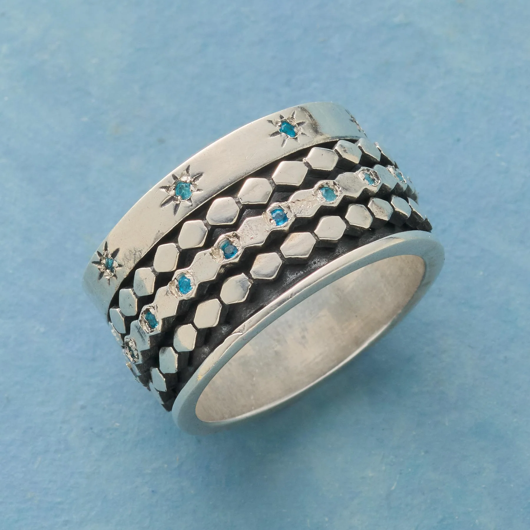 Celestial Spinner Ring