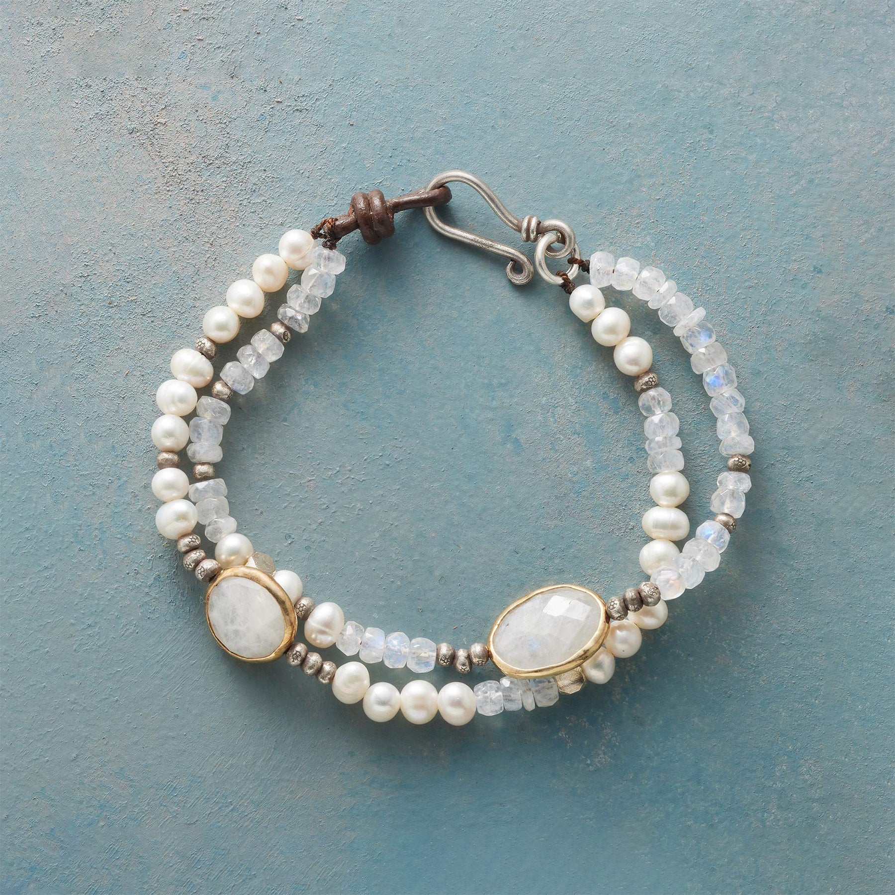 Sun Kissed Moonstone Bracelet