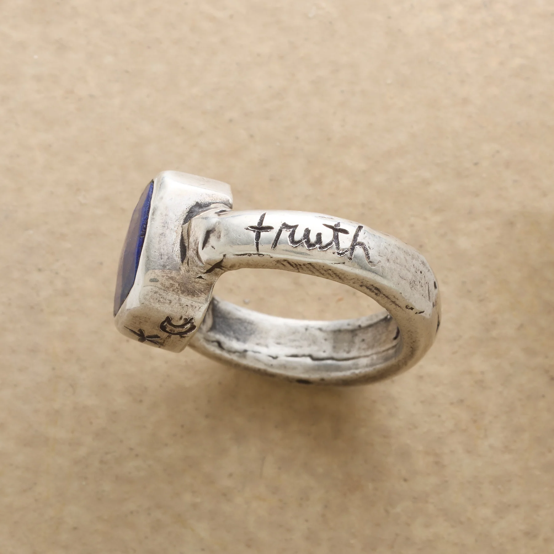 Midnight Square Ring