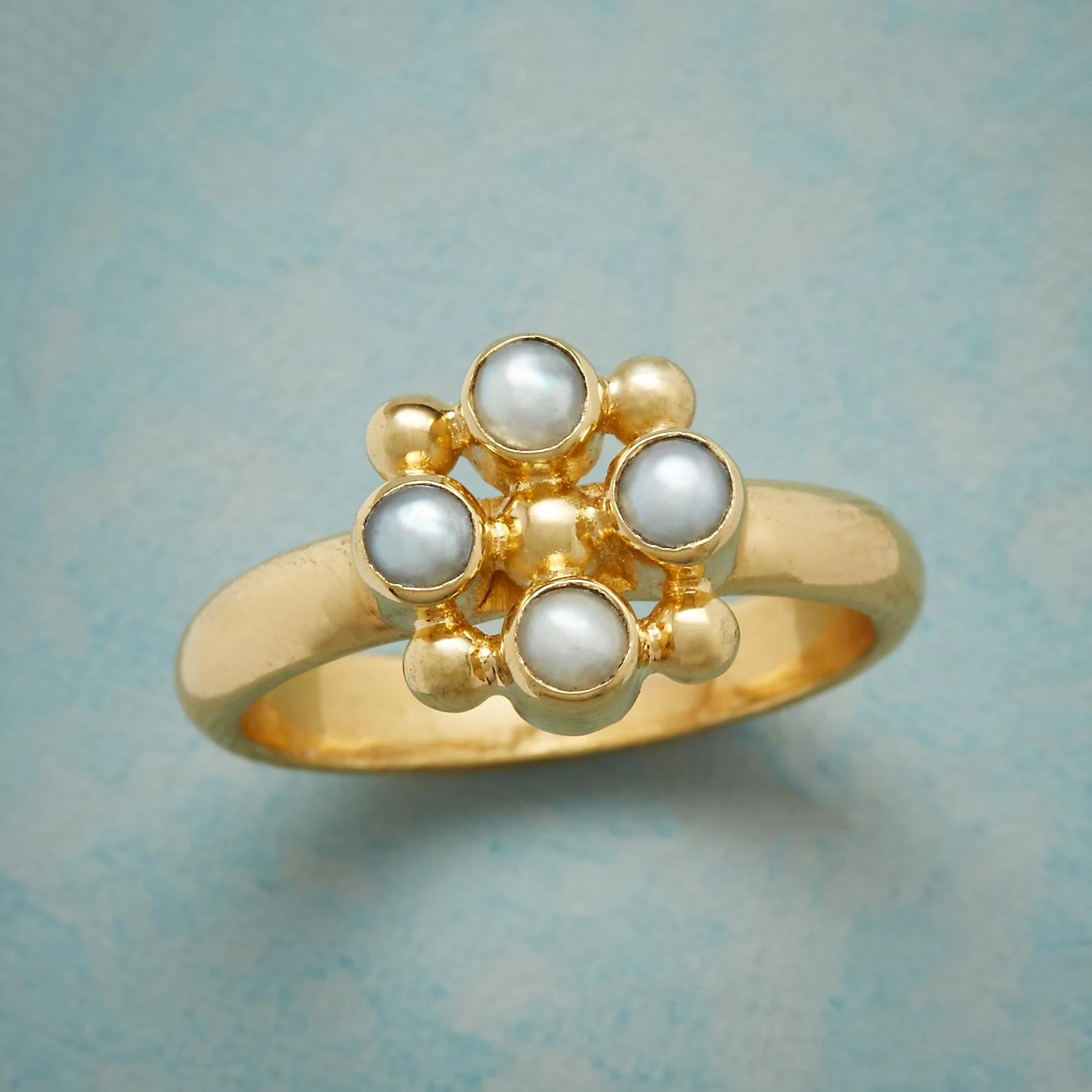 Pearl Duomo Ring