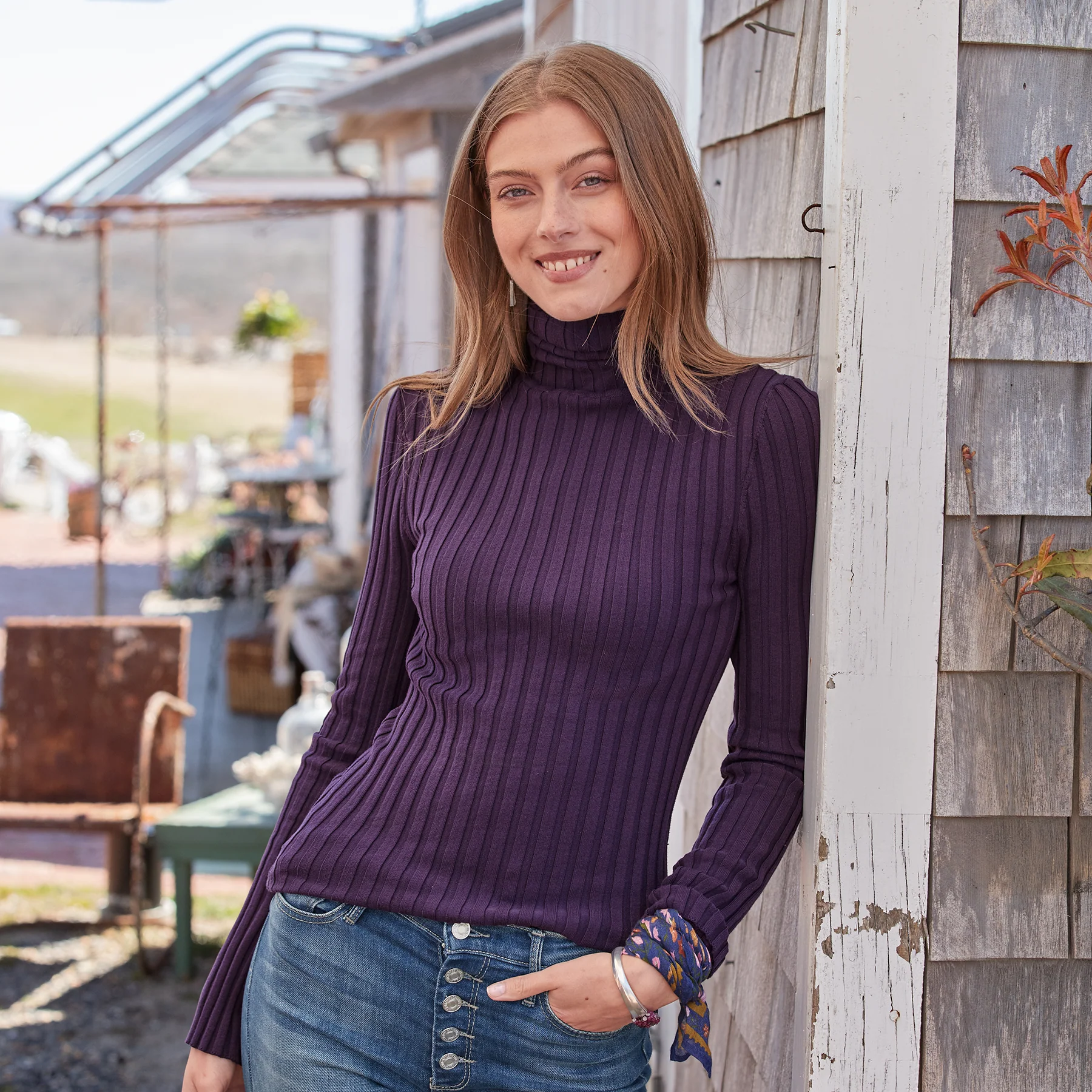 Legends Turtleneck, Petite