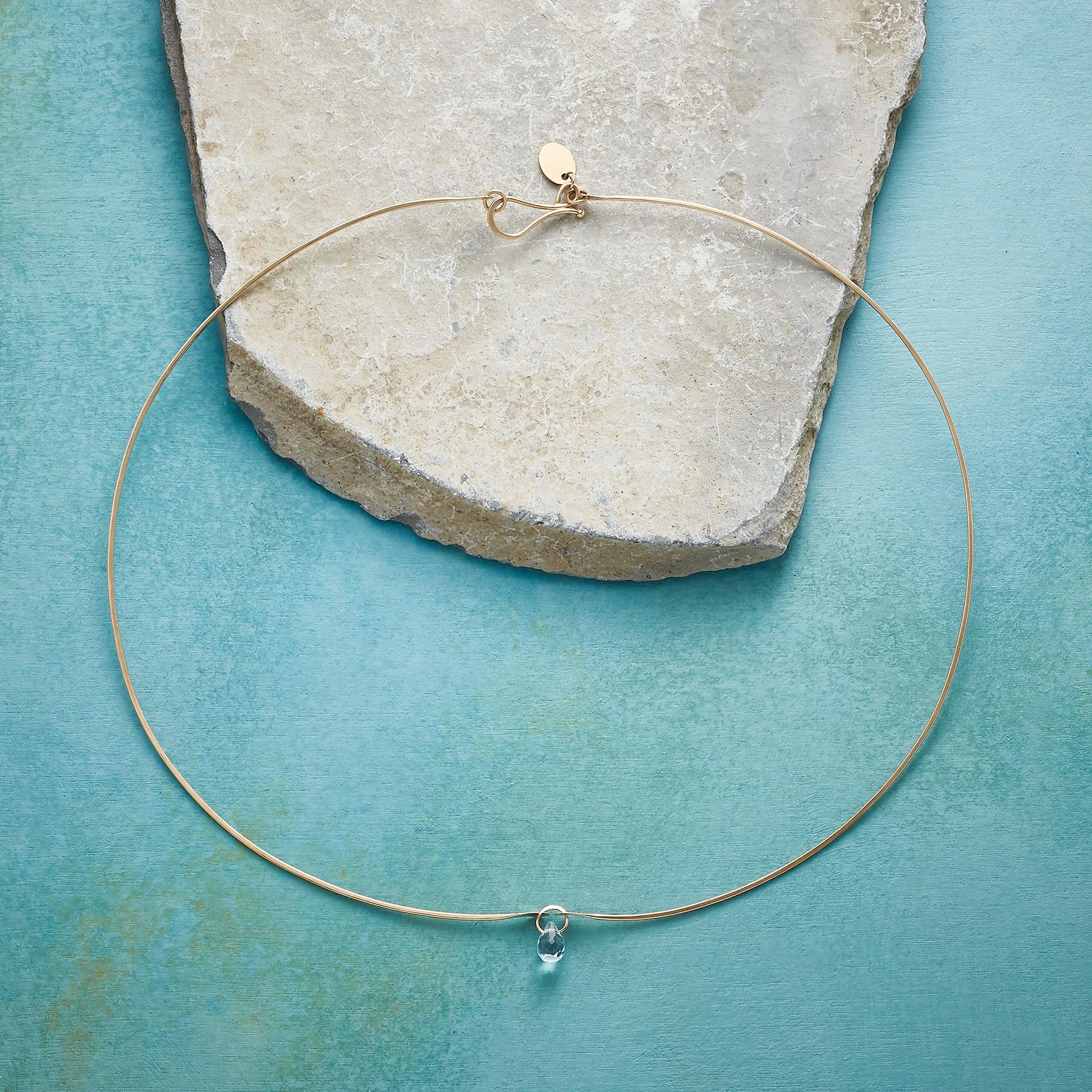 Drop Of Blue Necklace