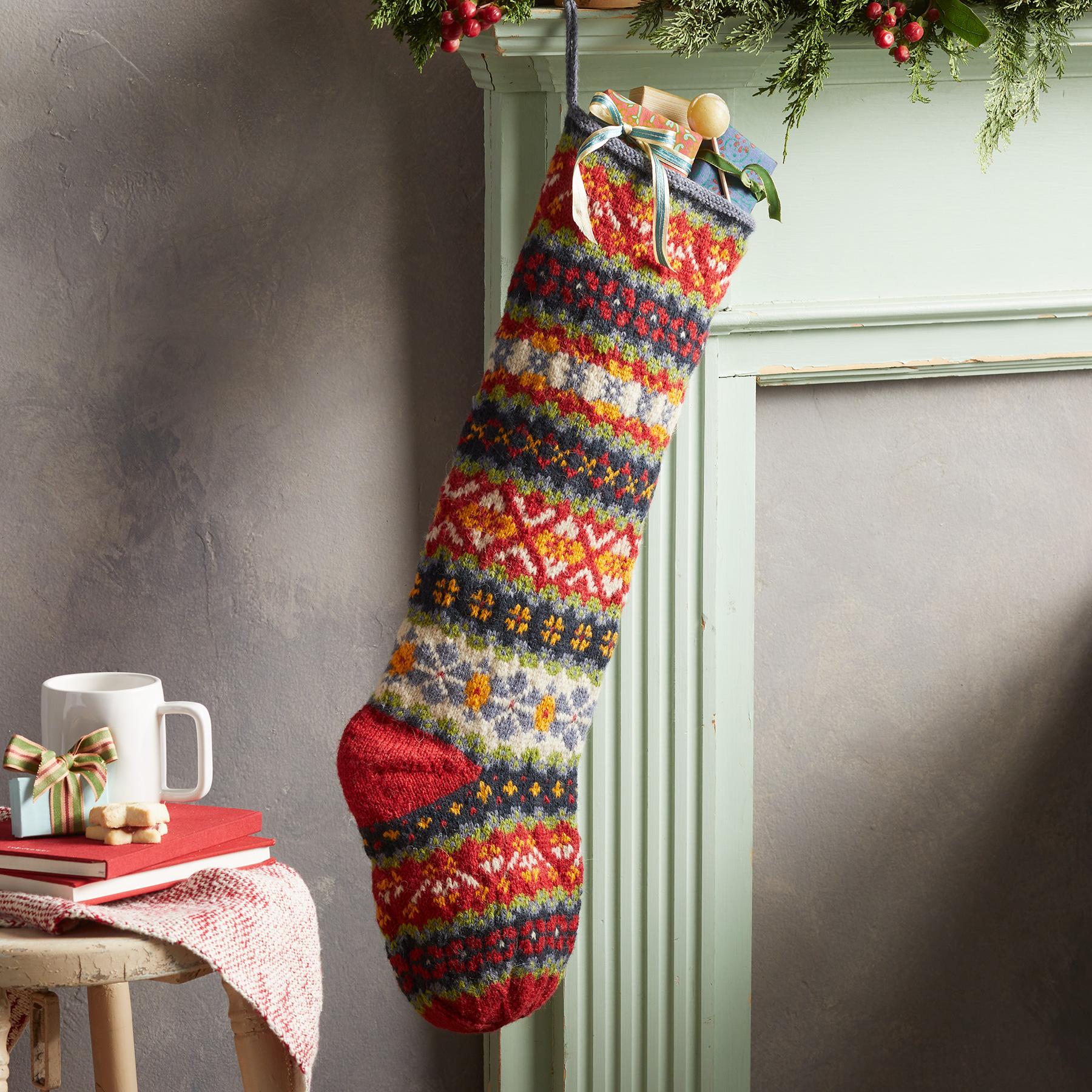 Heirloom Alpenfleur Stocking