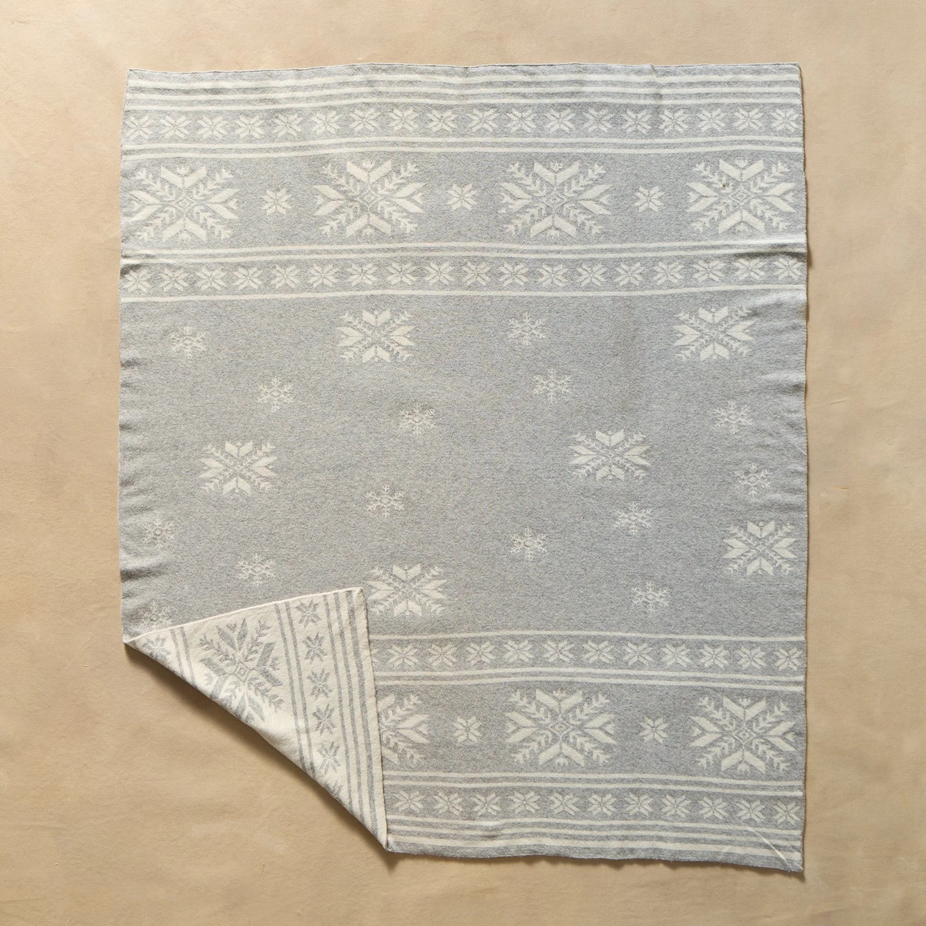 Snowflake Falls Throw