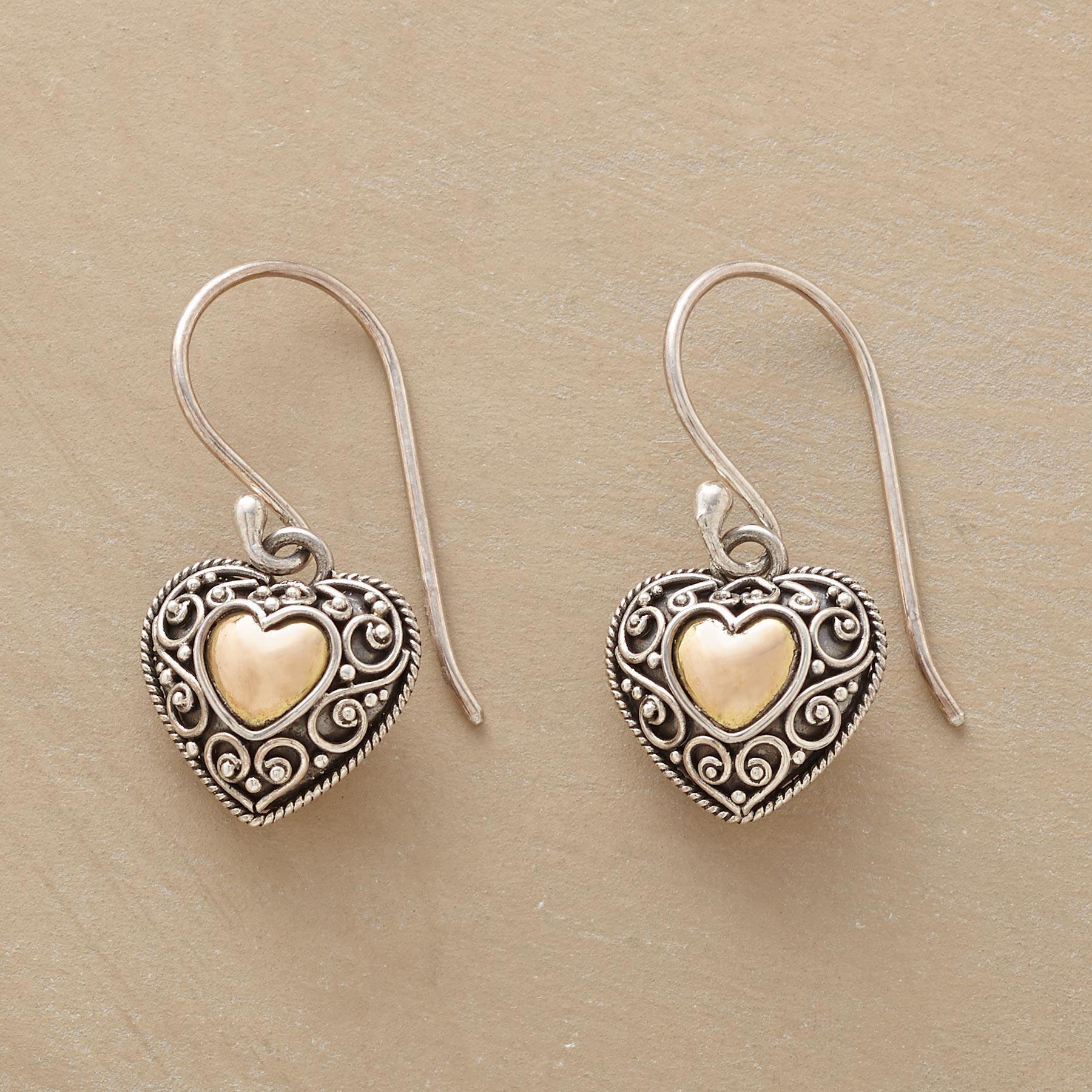 Full Heart Earrings