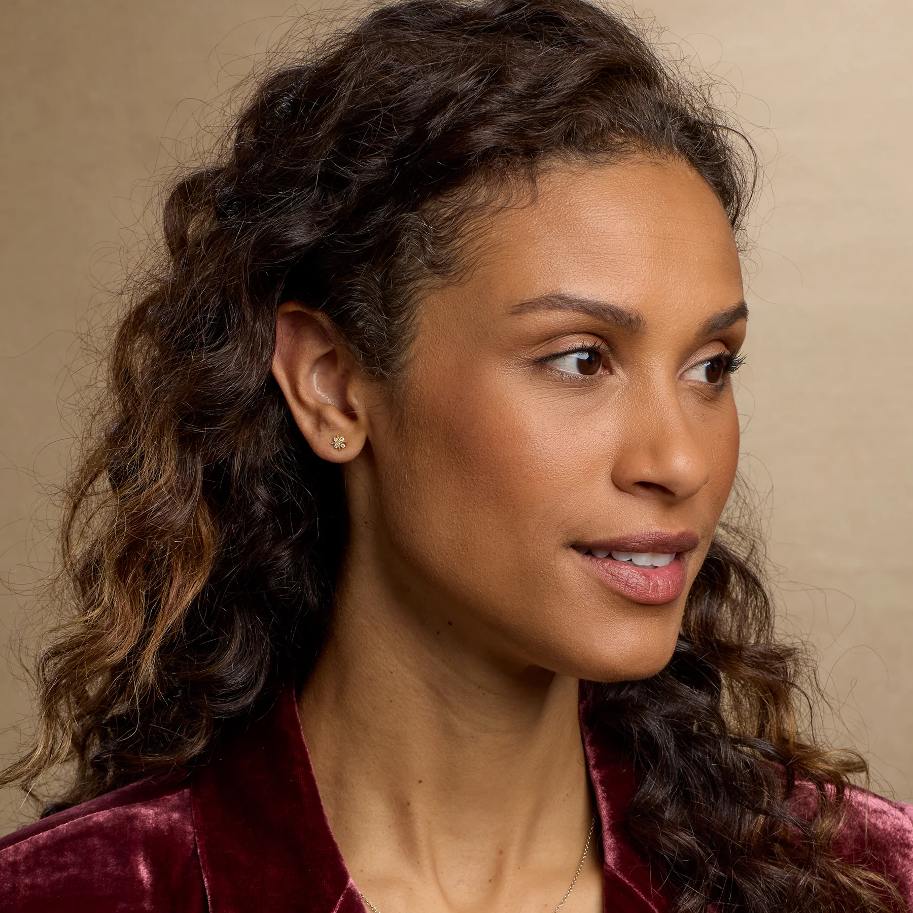 Diamond Etoile Earrings