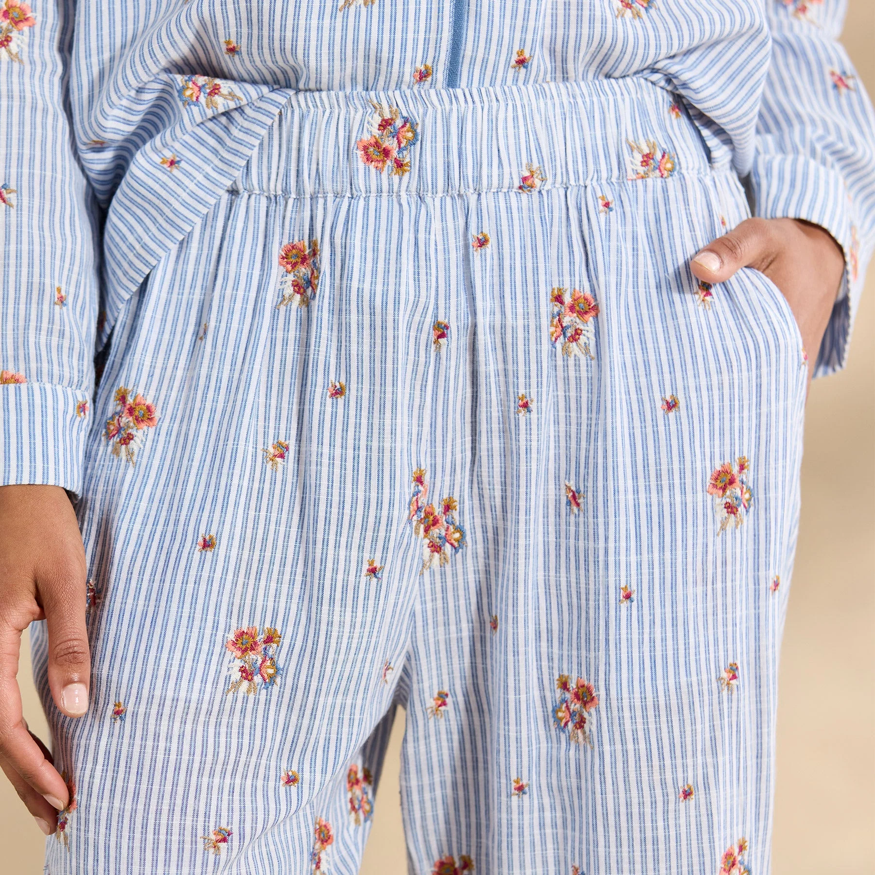 Sweet Dreamer Embroidered Pj Bottoms