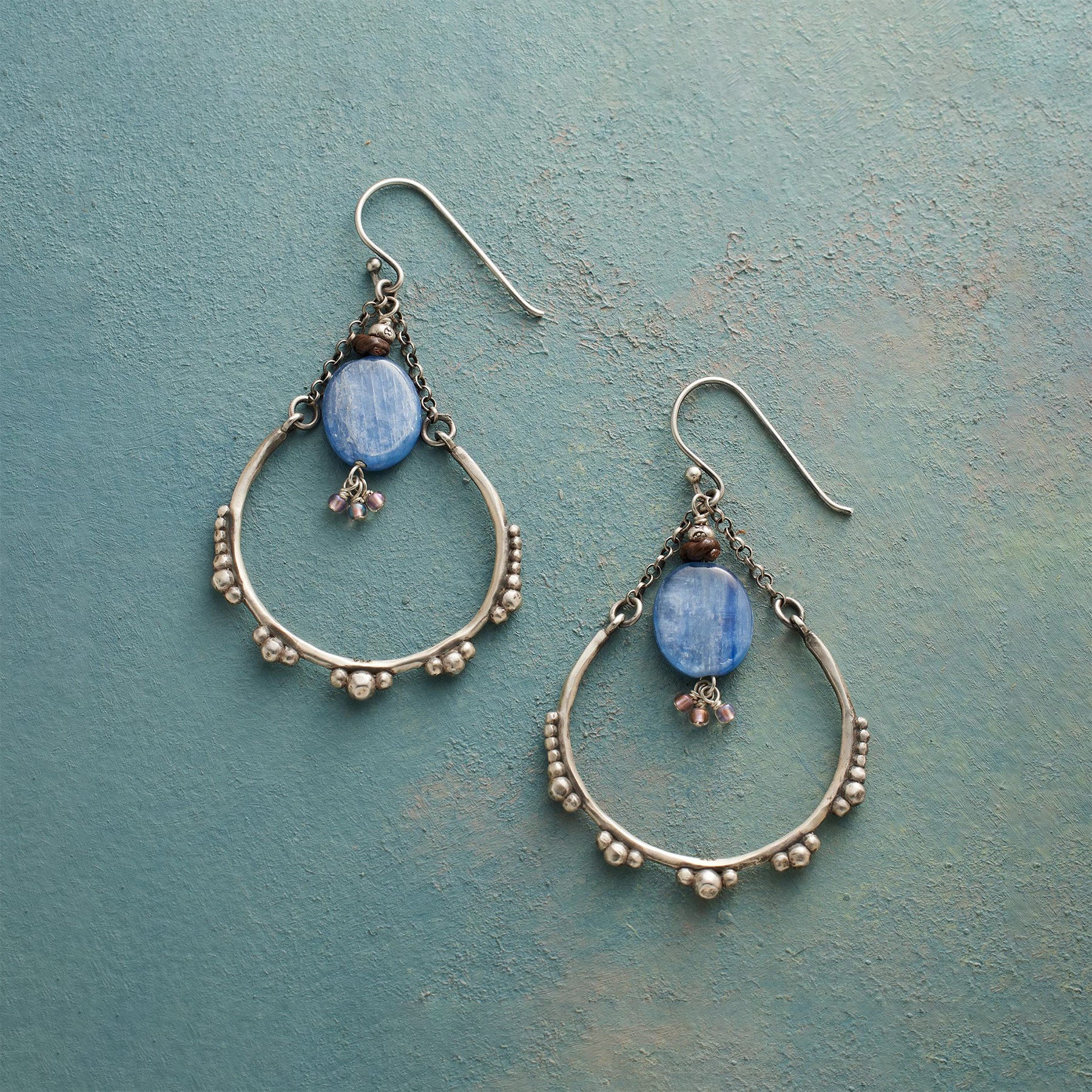 Swinging Kyanite Earrings