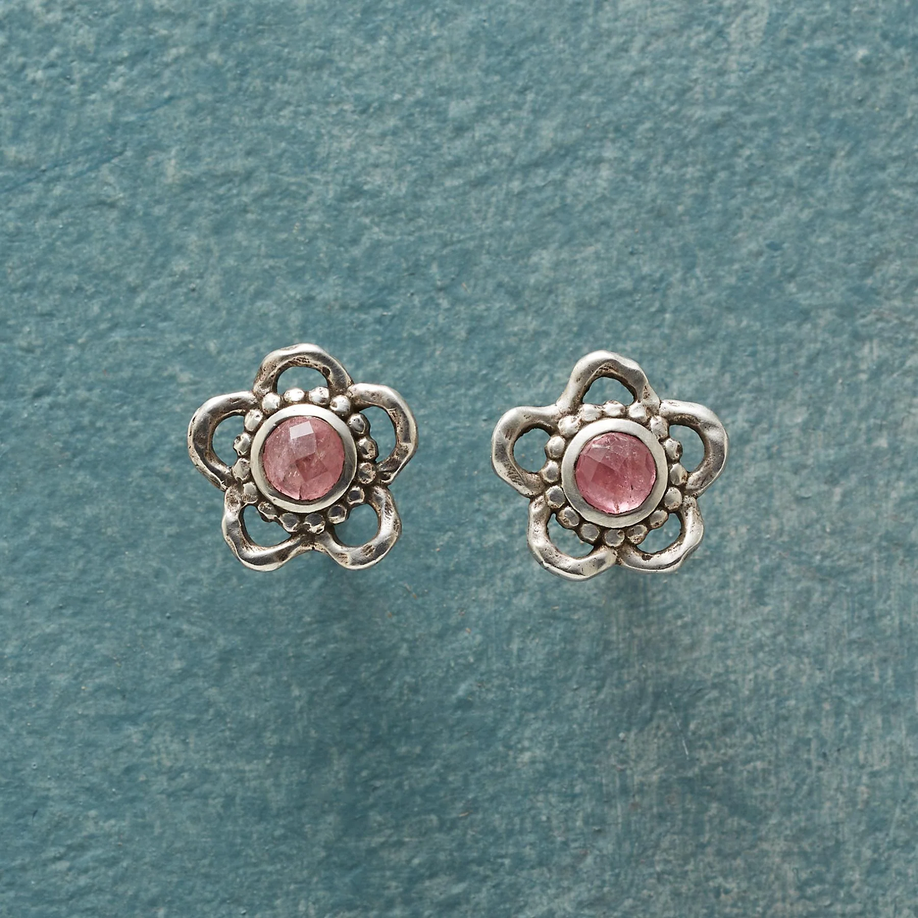 Birthstone Blossom Earrings