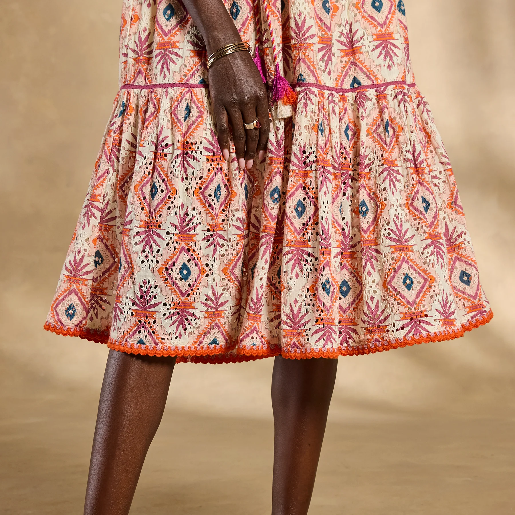 Annetta Eyelet Dress