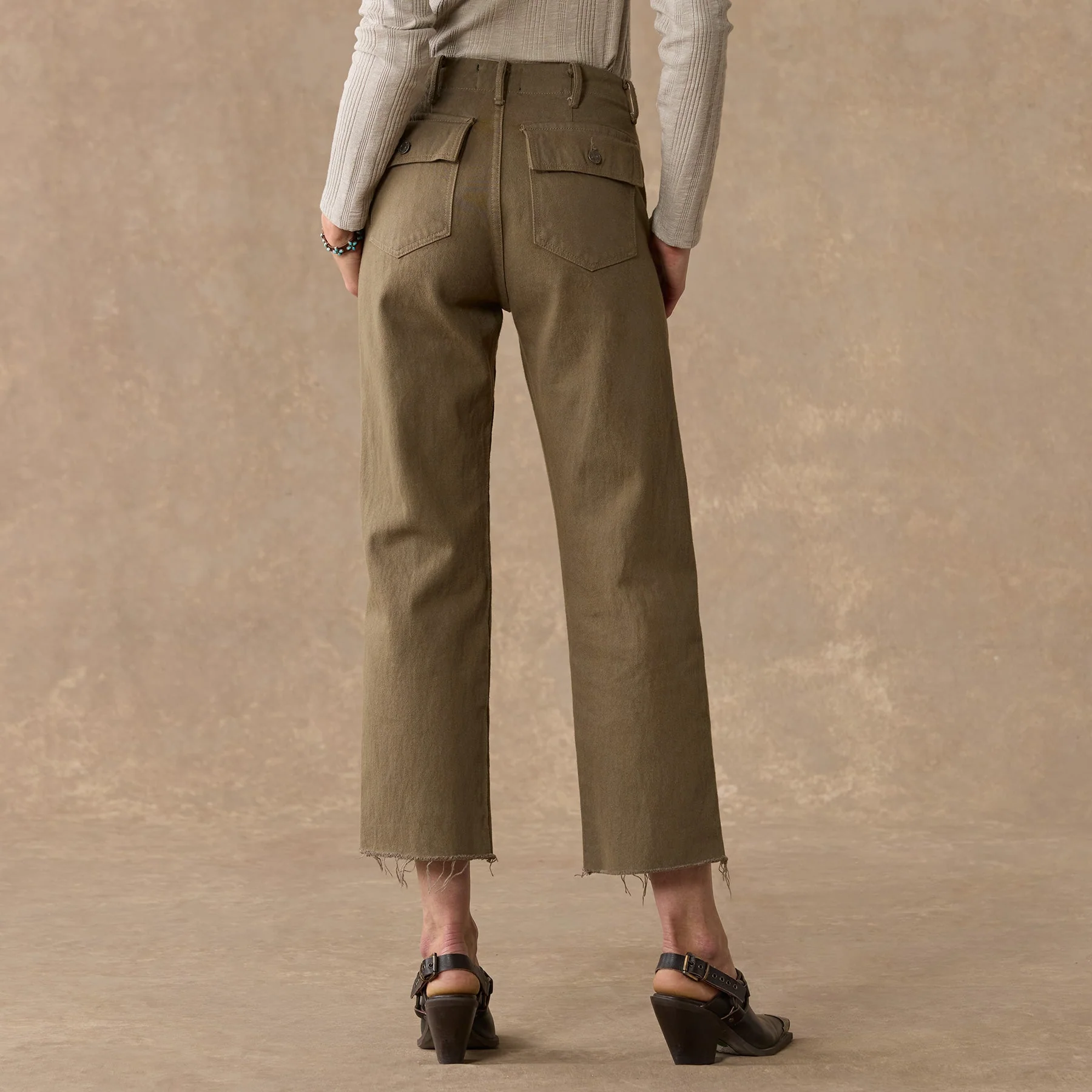 Ashley Twill Patch Pocket Jean