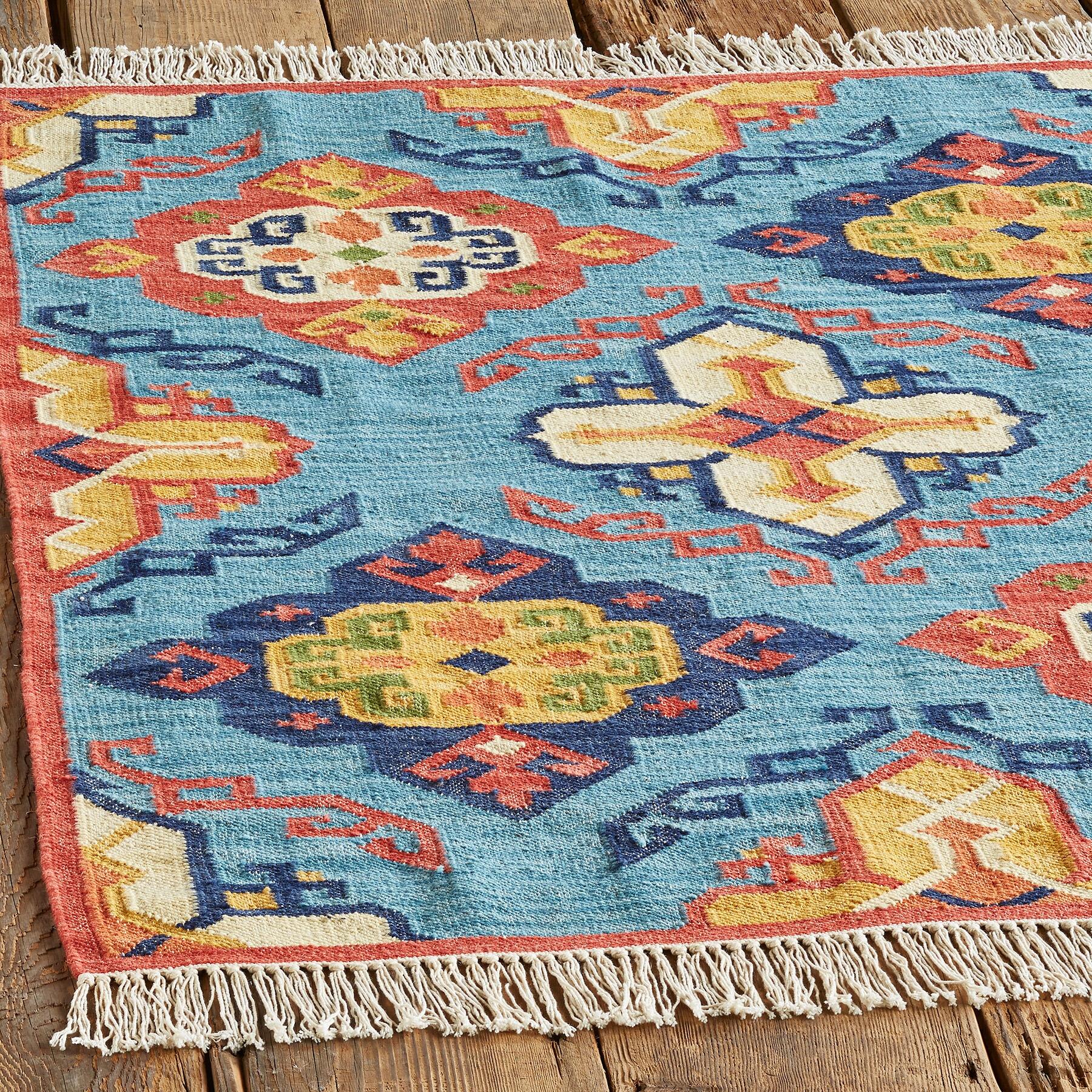 Diamond Sunrise Kilim Rug
