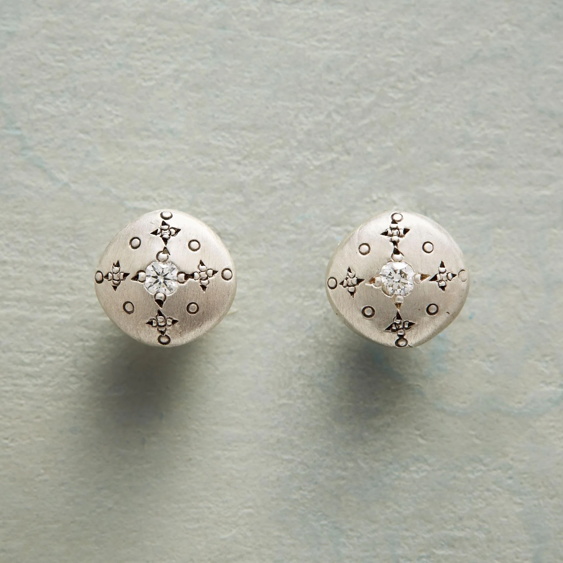 Diamond Moondrops Sparkle Earrings