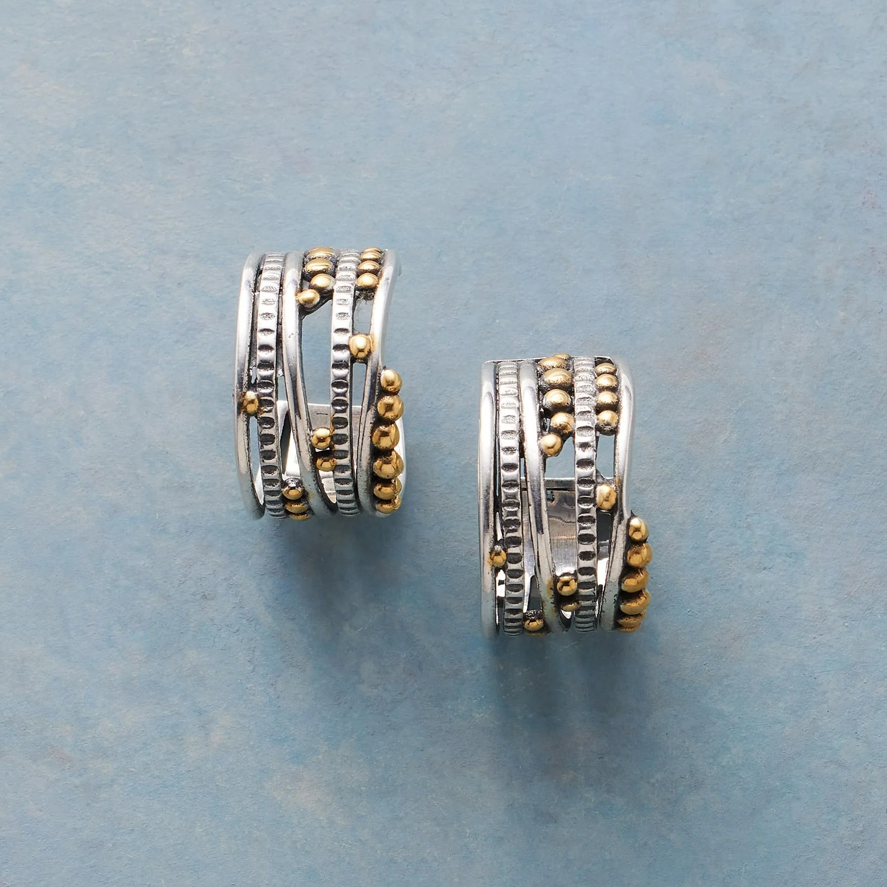 Unwoven Hoop Earrings