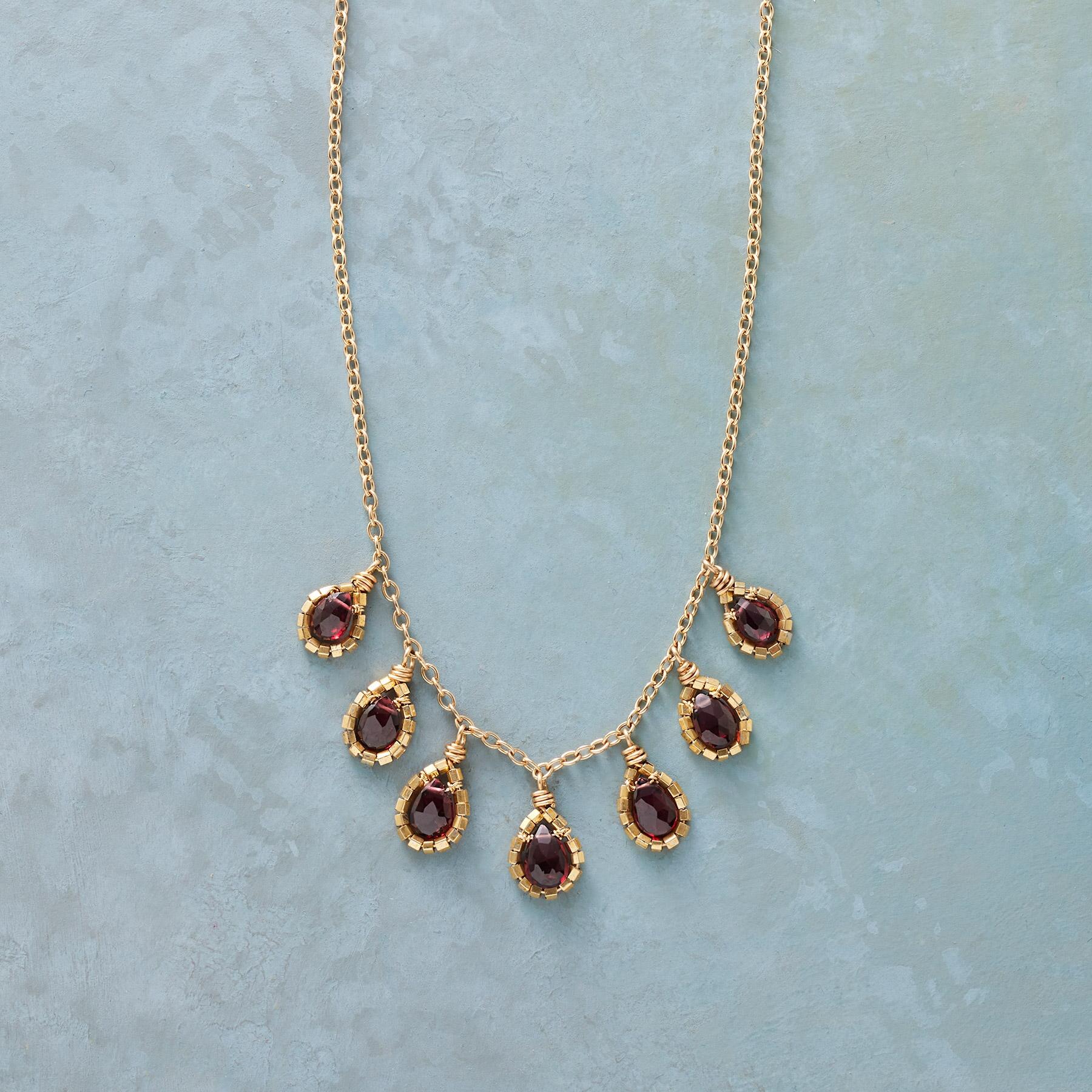 Garland Of Garnet Necklace